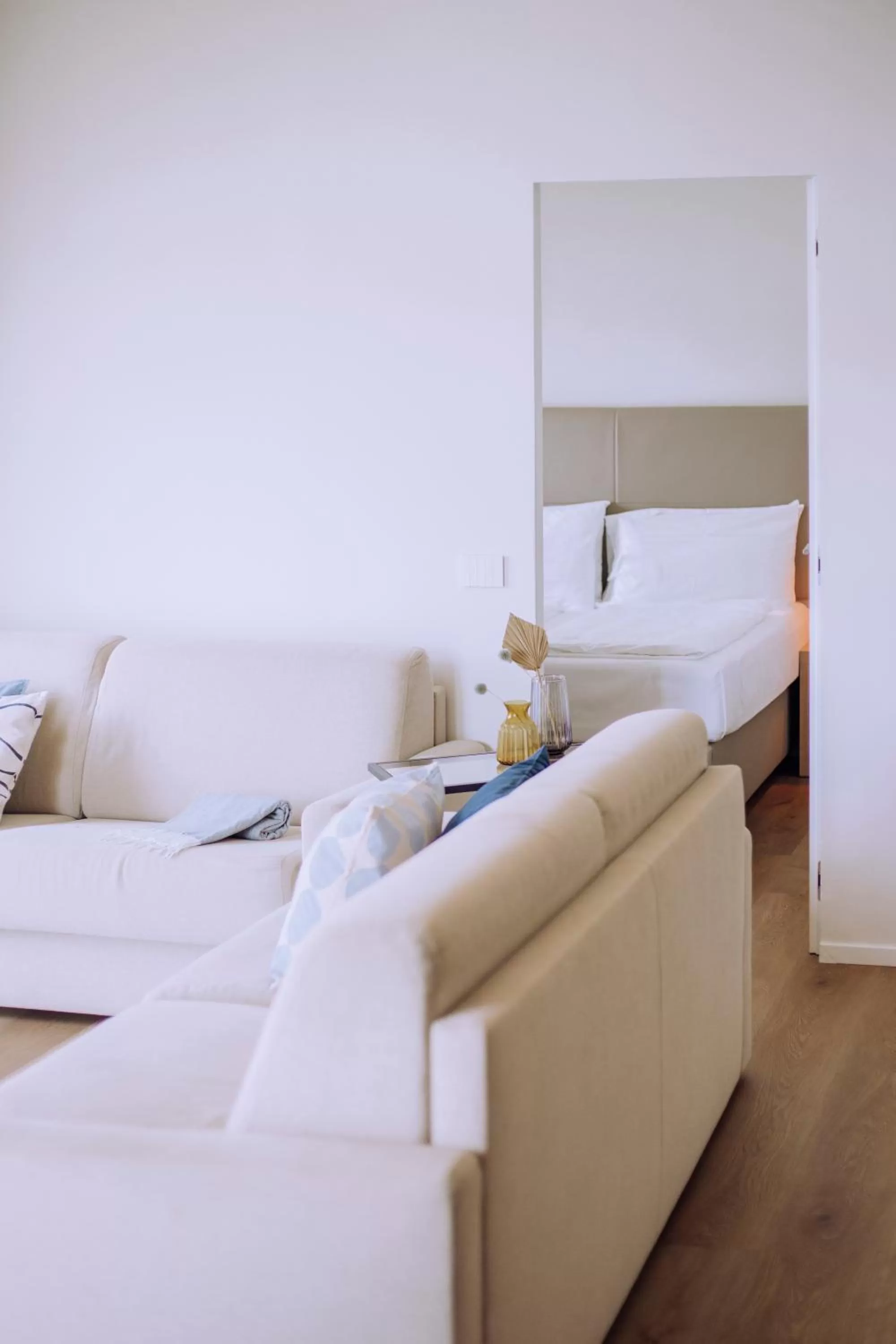 Living room, Bed in Ah Porticcioli Boutique Apartments