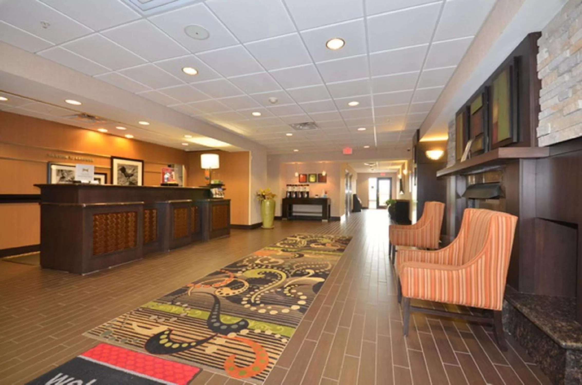Lobby or reception in Hampton Inn and Suites Tulsa/Catoosa