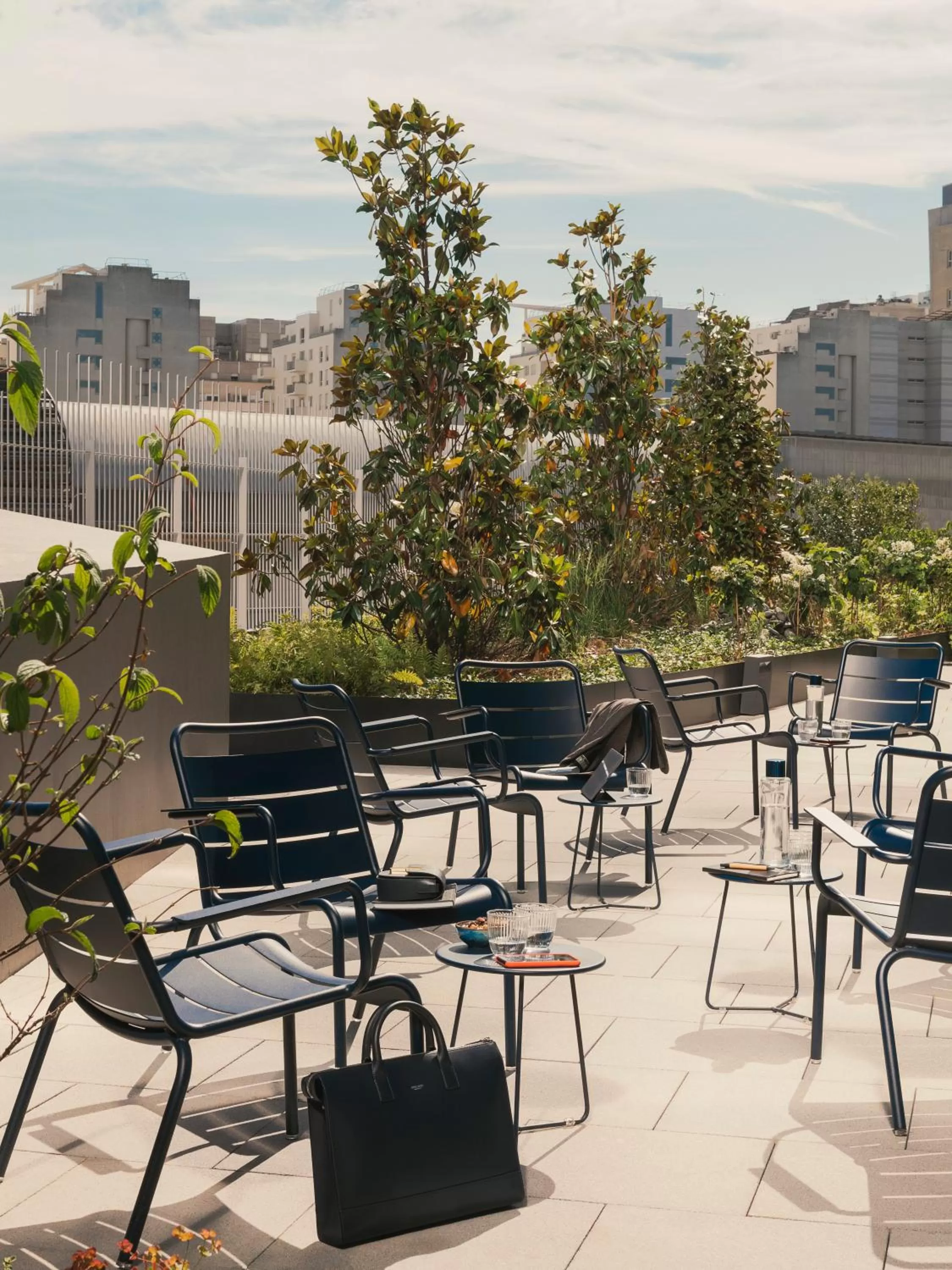 Patio in OKKO Hotels Paris La Défense