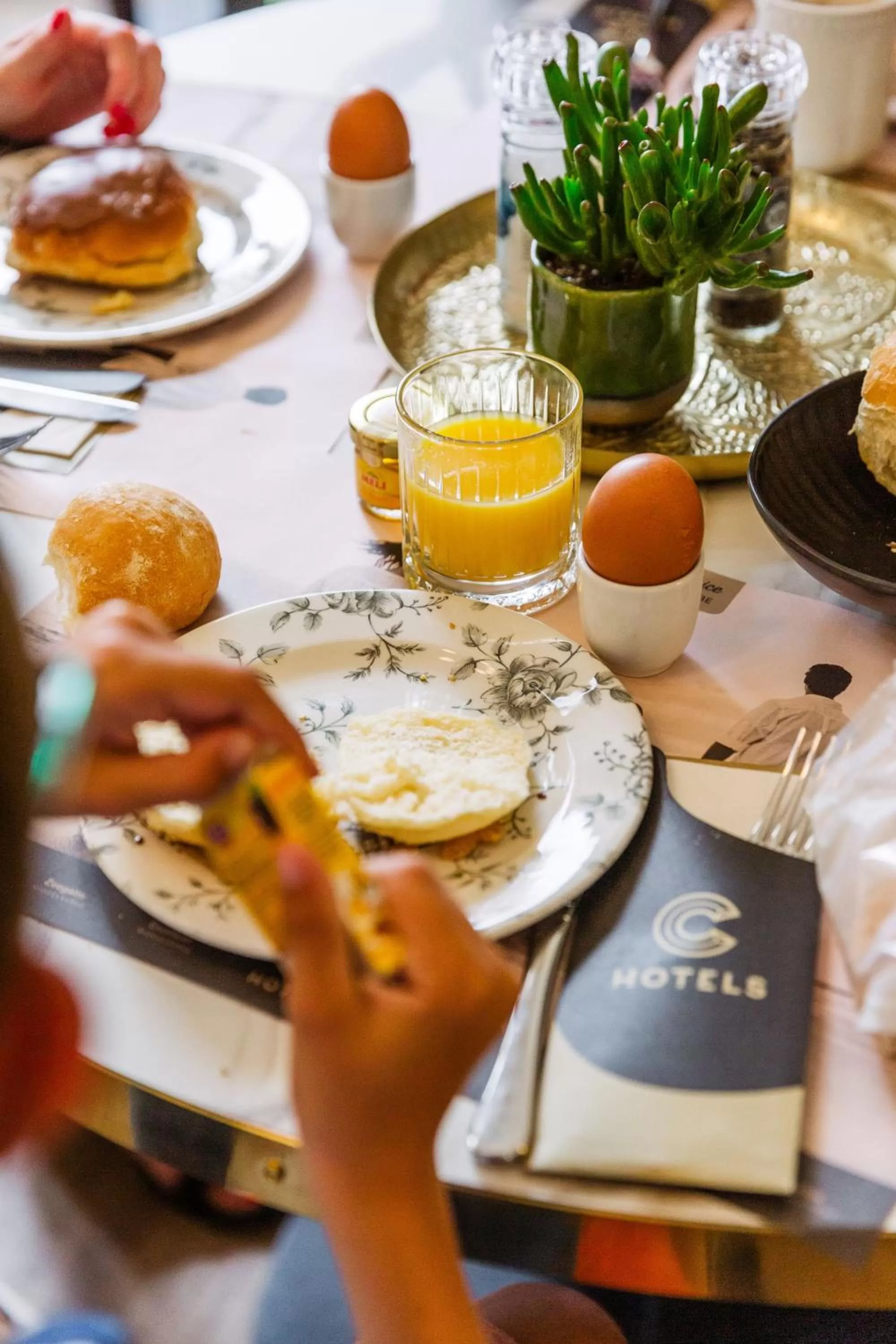 Food and drinks in C-Hotels Continental