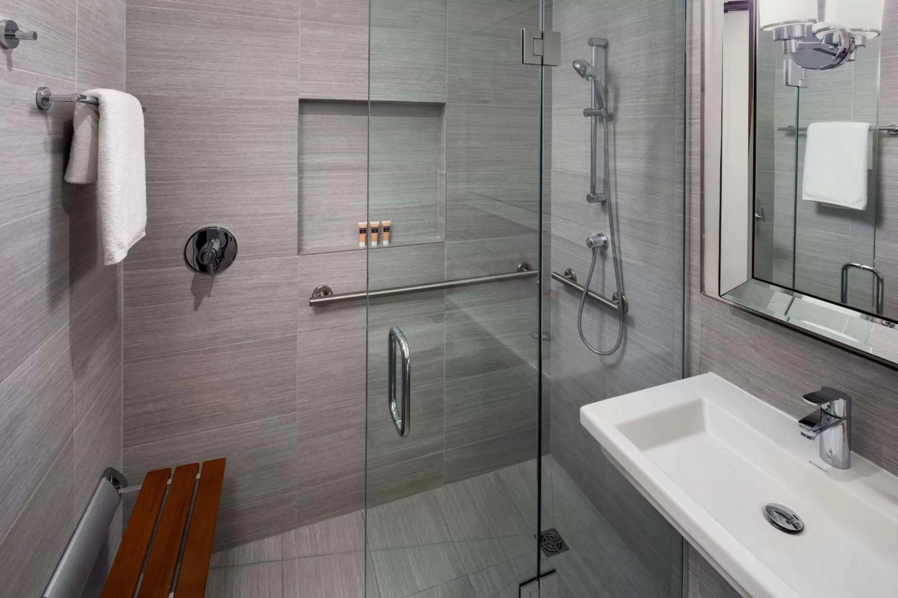 Bathroom in Park South Hotel, part of JdV by Hyatt