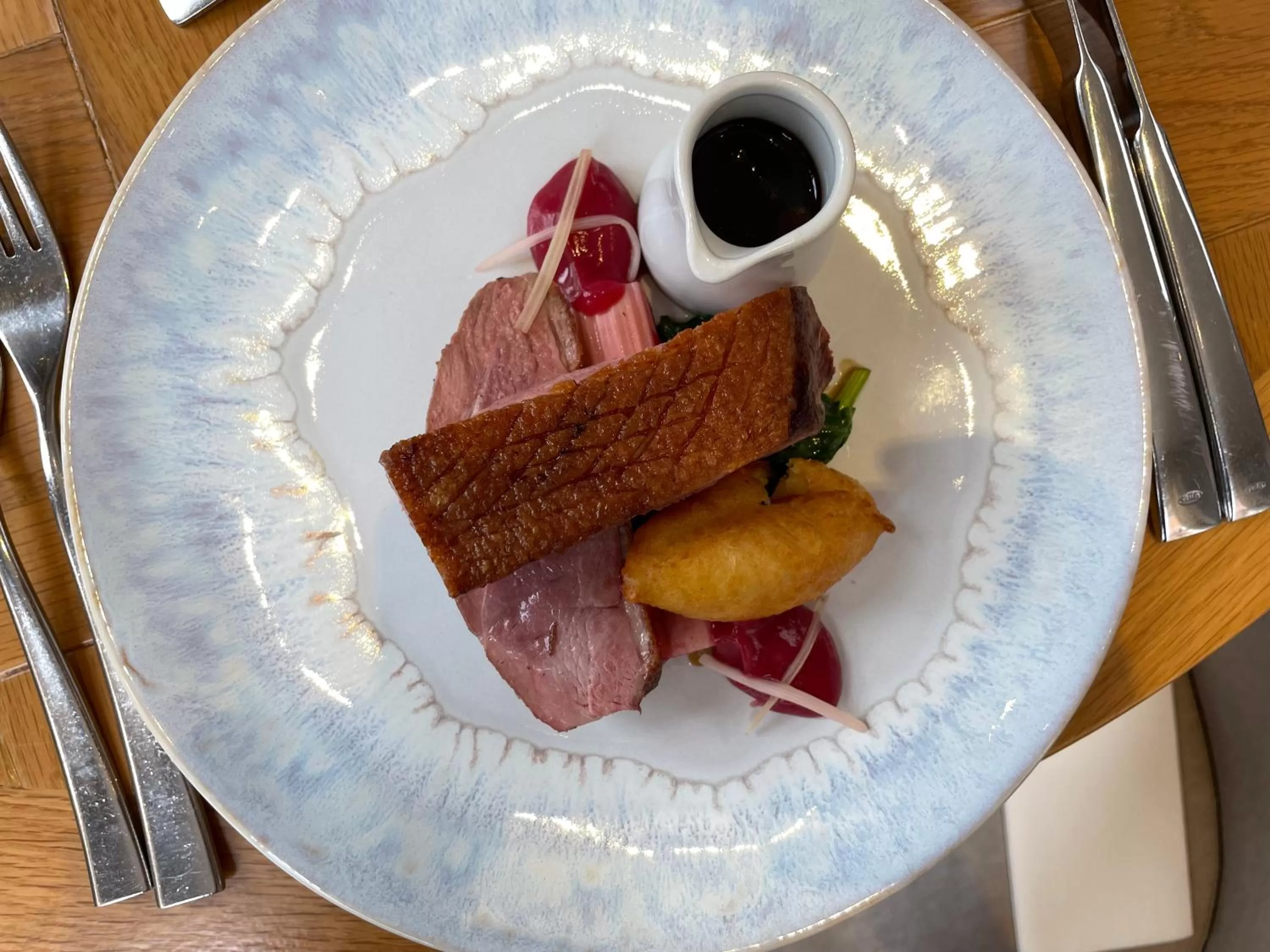 Restaurant/places to eat in Oakley Hall Hotel