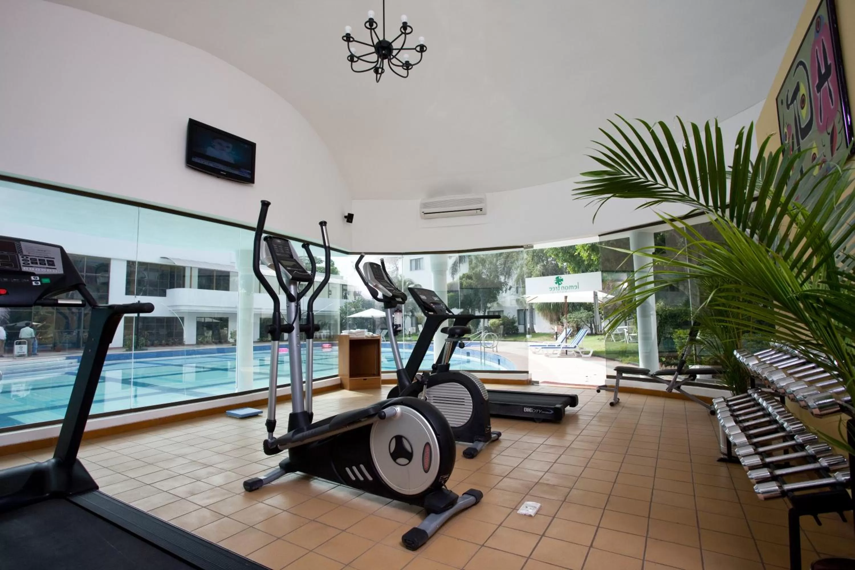 Fitness centre/facilities in Lemon Tree Hotel, Aurangabad
