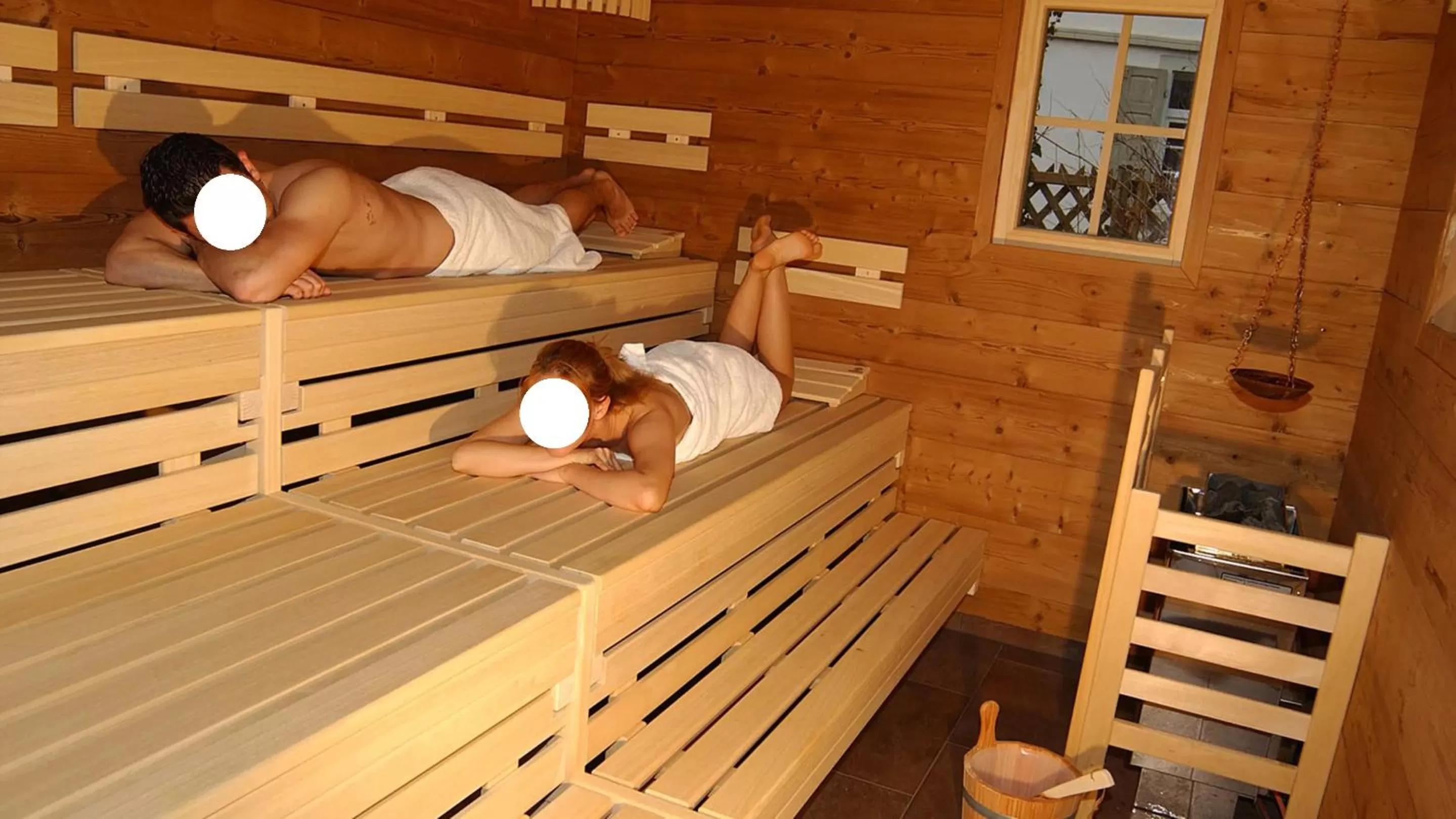 Sauna in Haus Hubertus