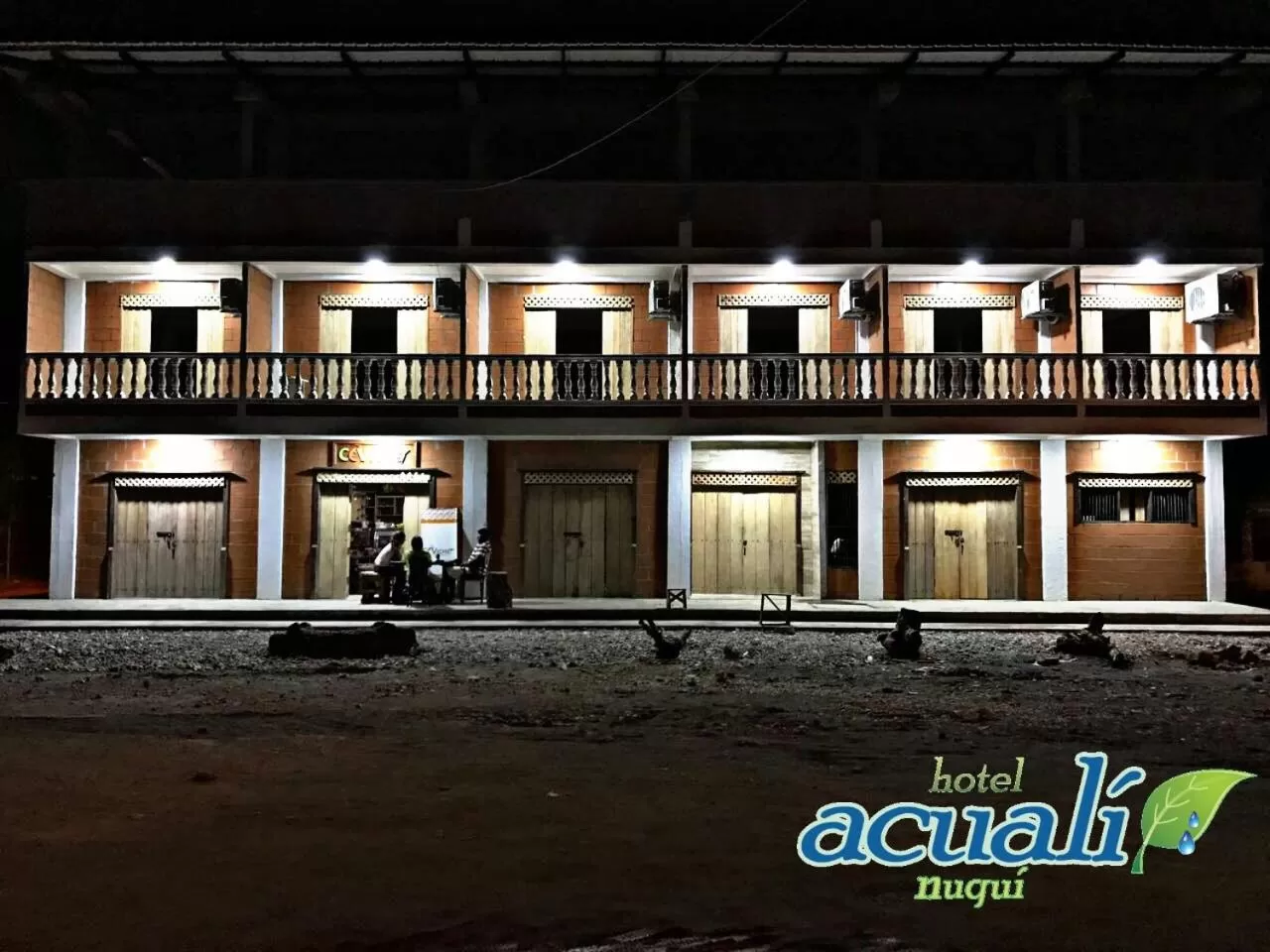 Restaurant/places to eat, Property Building in Hotel Acuali Nuqui