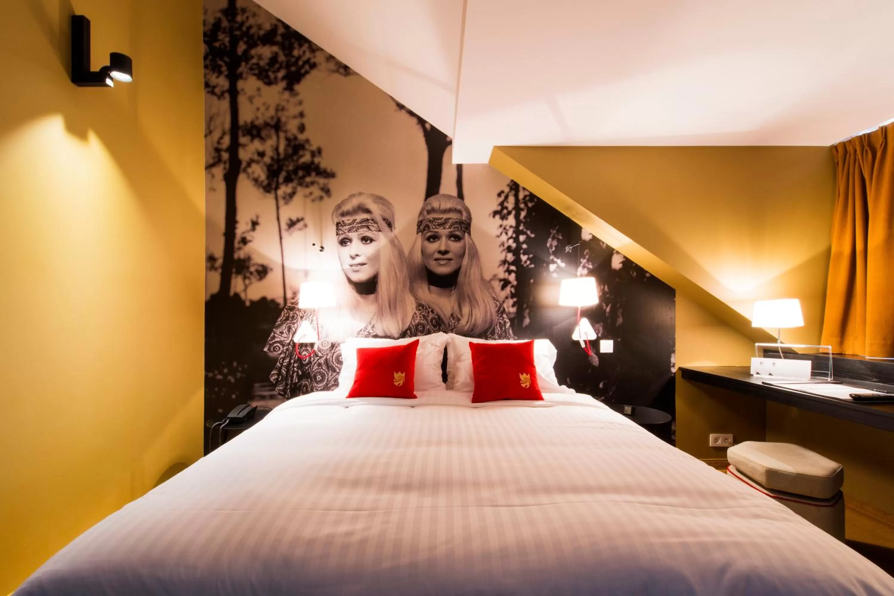 Bed in Hotel The Royal Snail