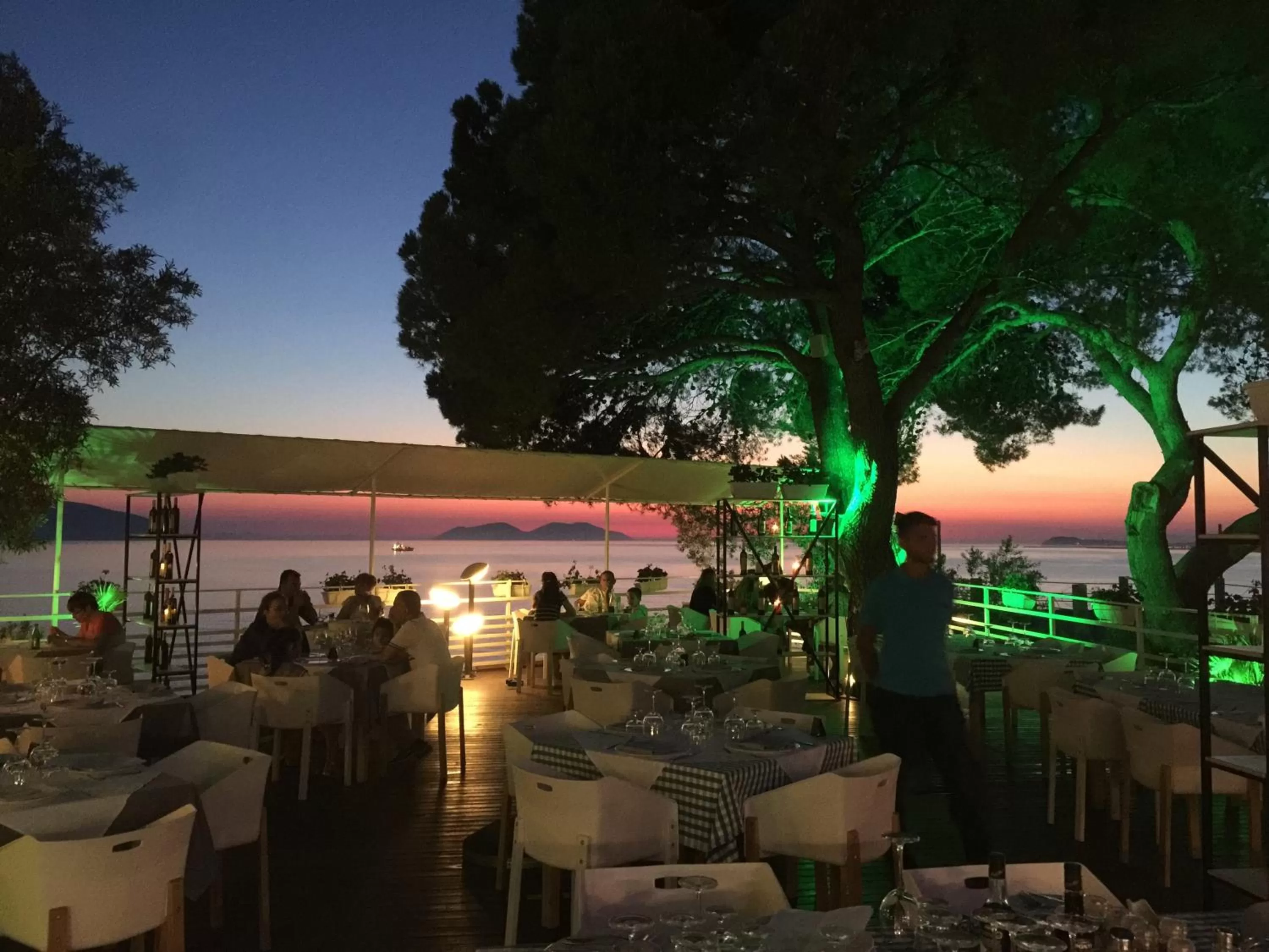 Food and drinks in Le Palazzine Hotel