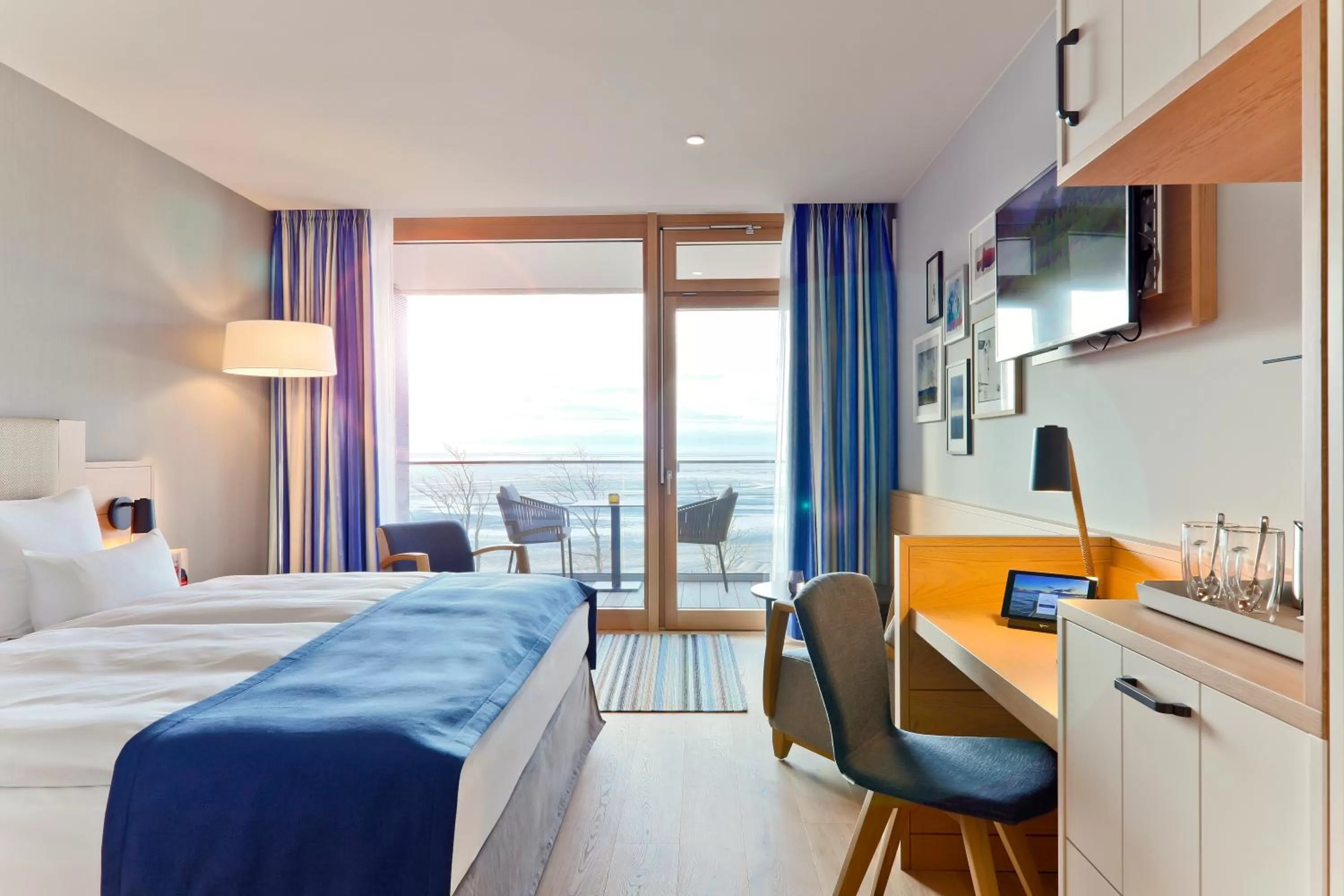 Day, Bed in Upstalsboom Wyk auf Föhr