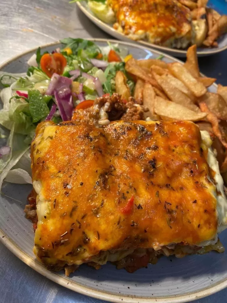 Food and drinks in The Black Horse Inn