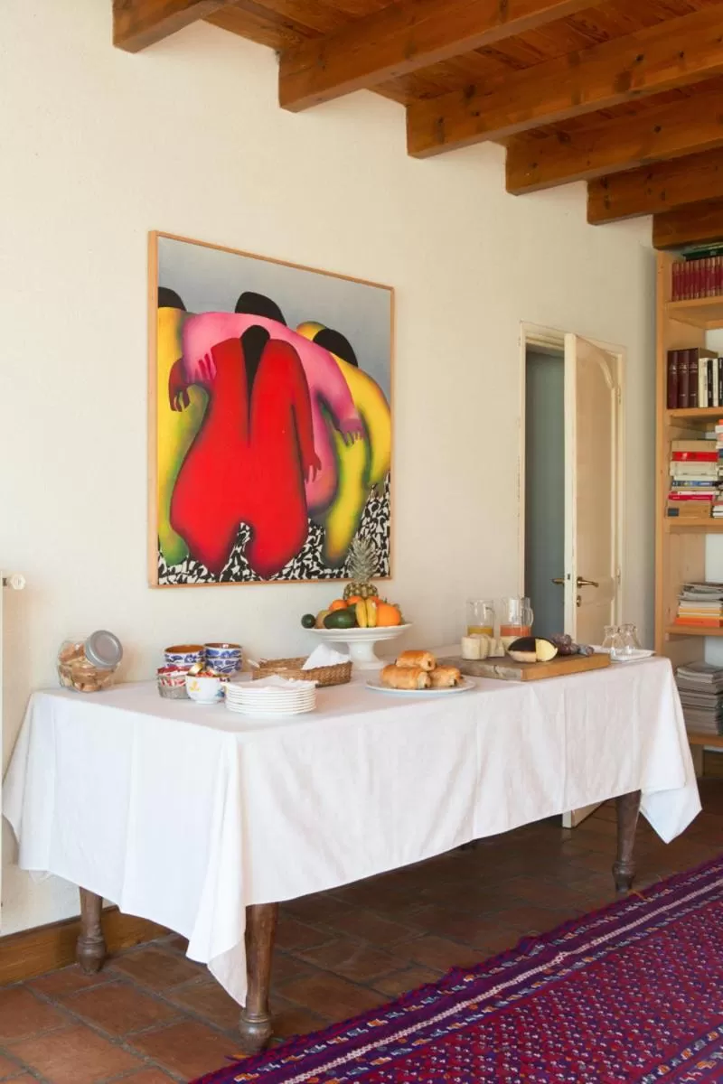 Italian breakfast in La Bribaudonnière