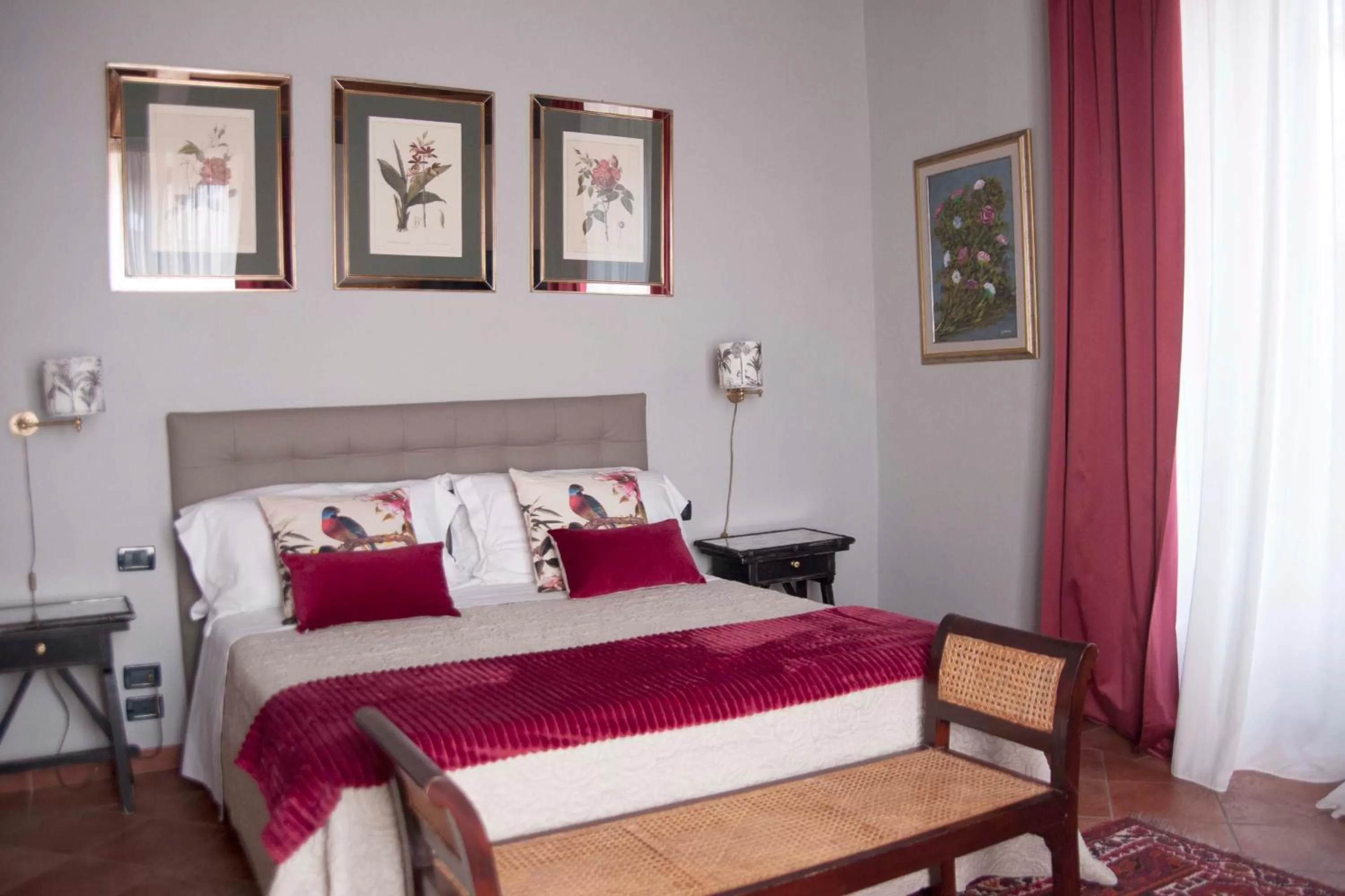 Bed in Antica Dimora De' Benci