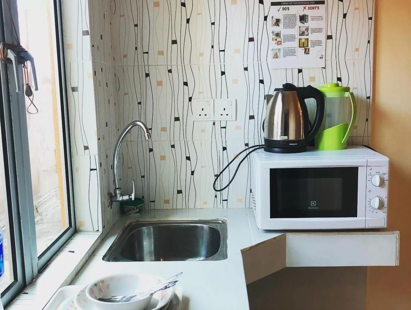 Kitchen or kitchenette in Chuu Pun Village Resort