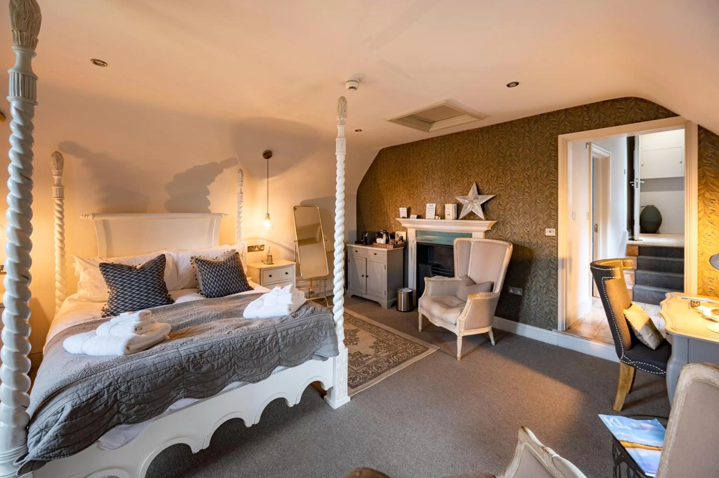 Bed in No33 HUNSTANTON BOUTIQUE ROOMS