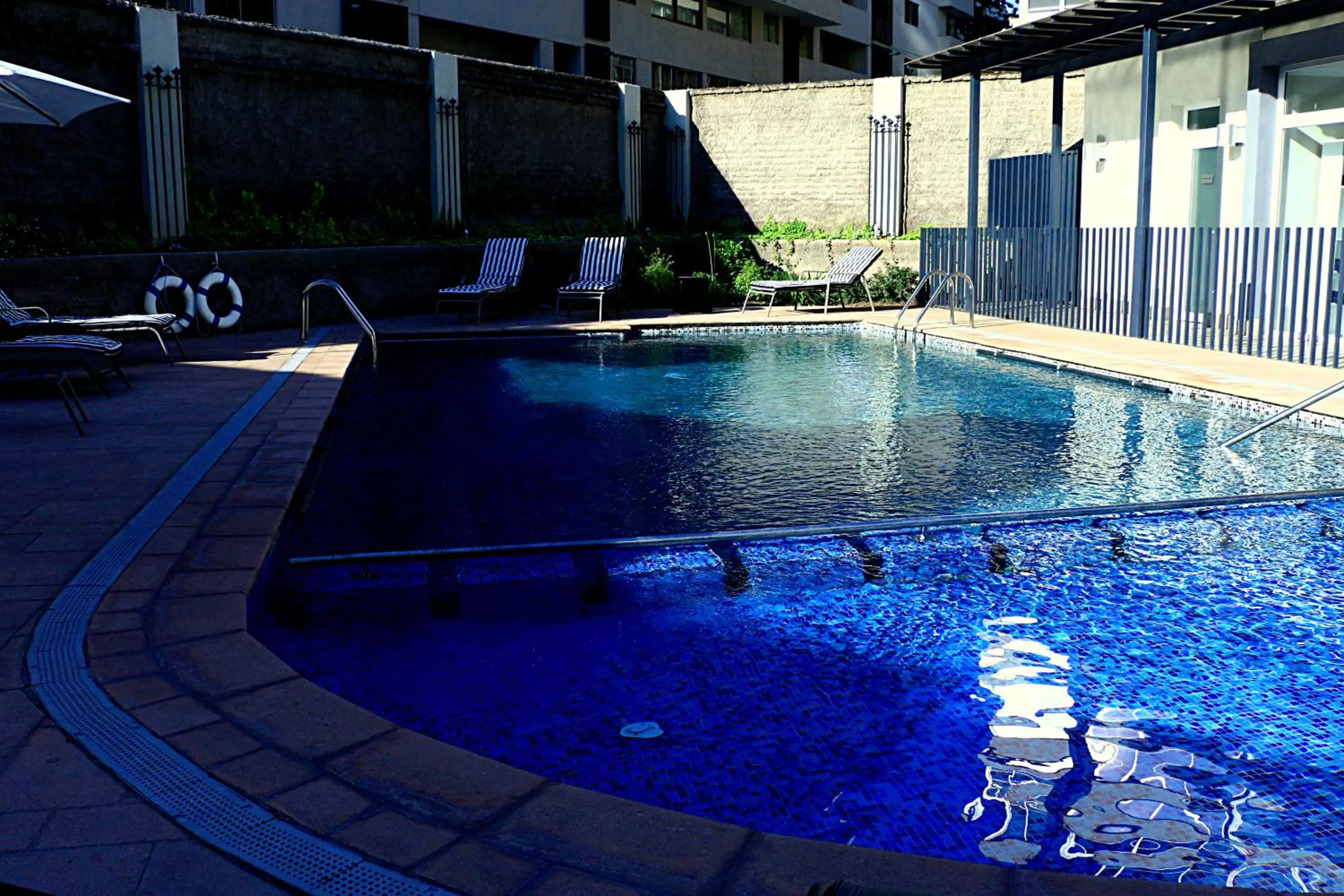 Swimming pool in Hotel Diego de Almagro Providencia