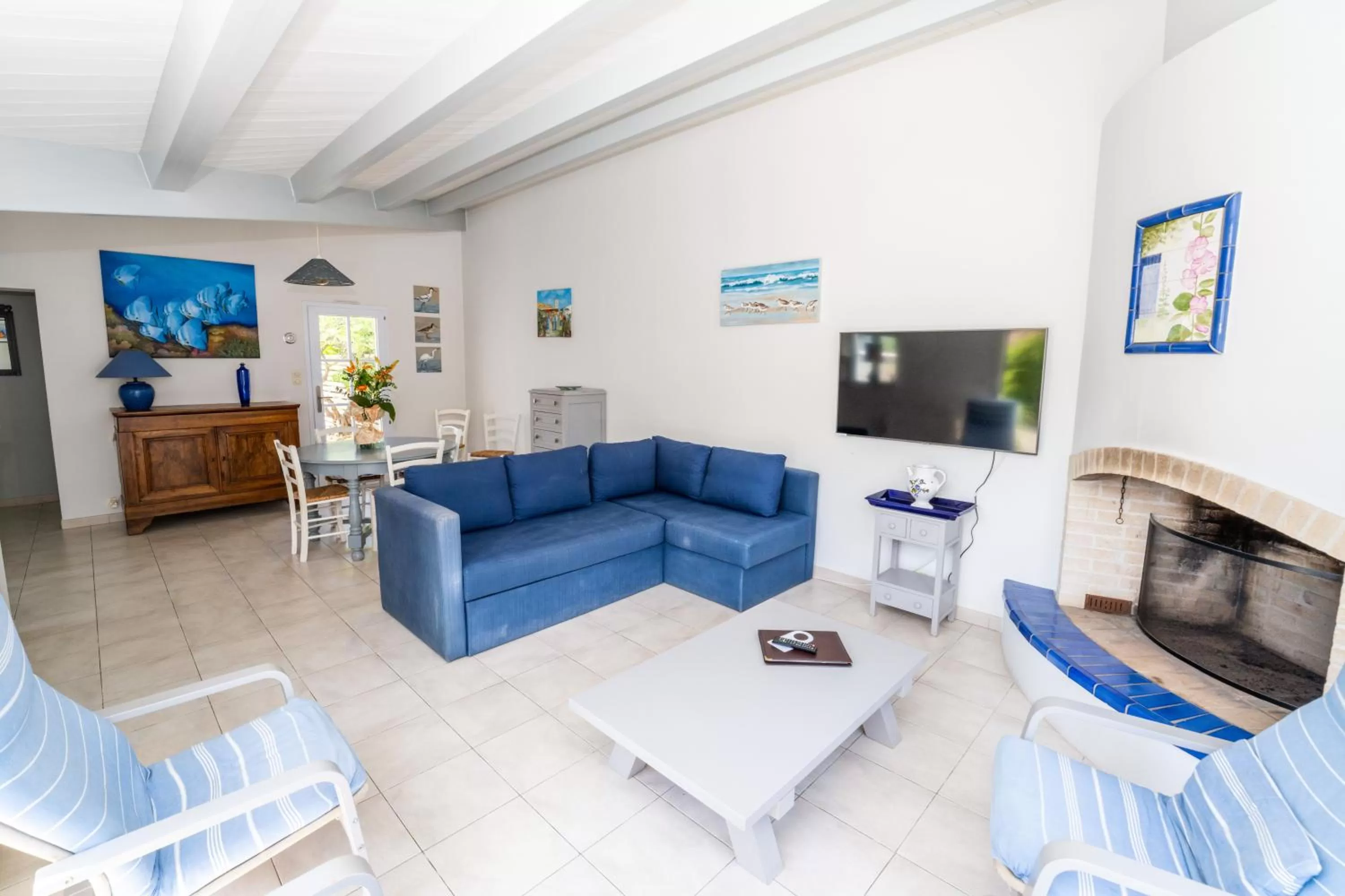 Living room in Hôtel Restaurant & Spa Plaisir