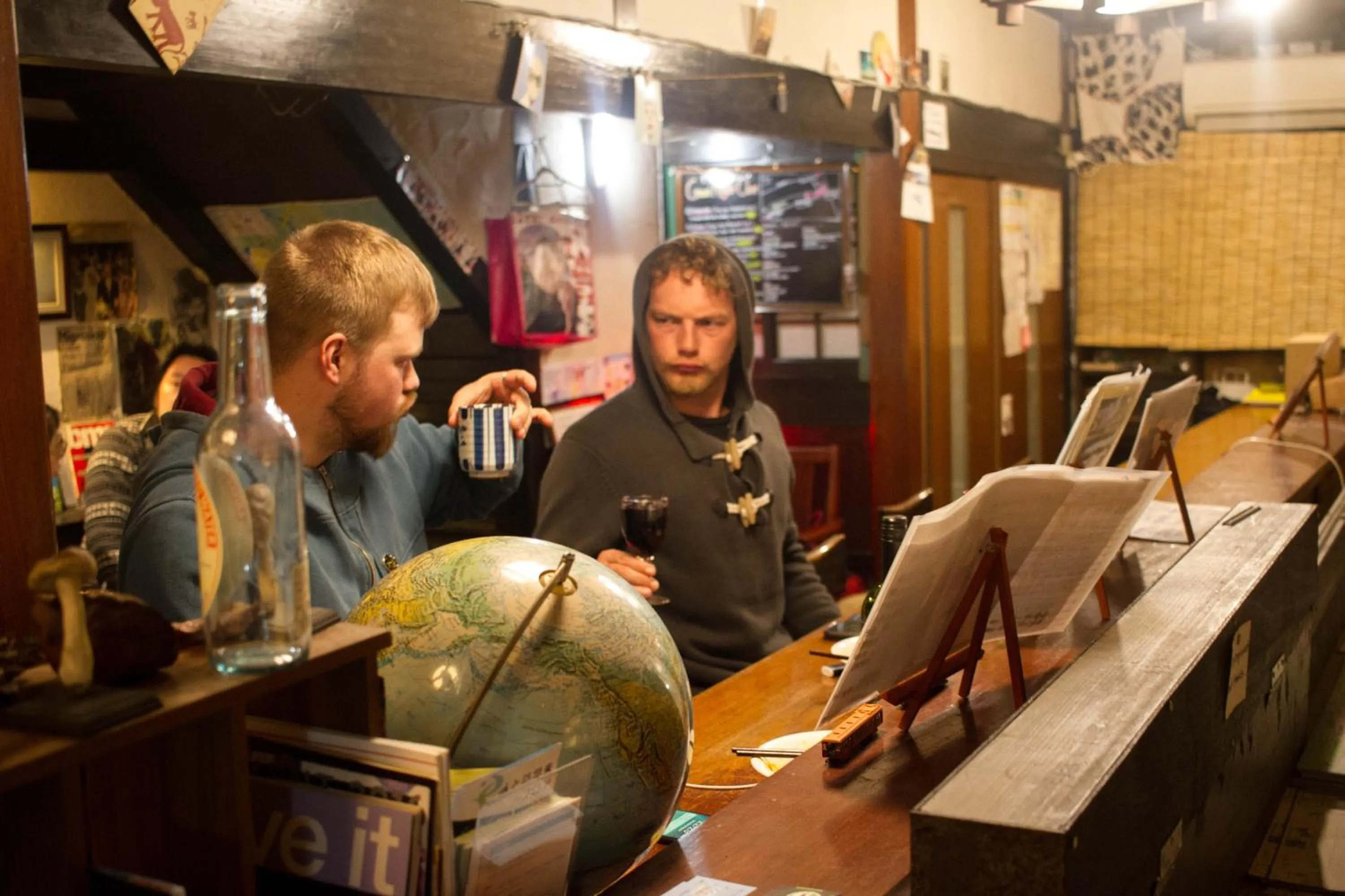 Communal lounge/ TV room in Hostel Nakamura Kobe