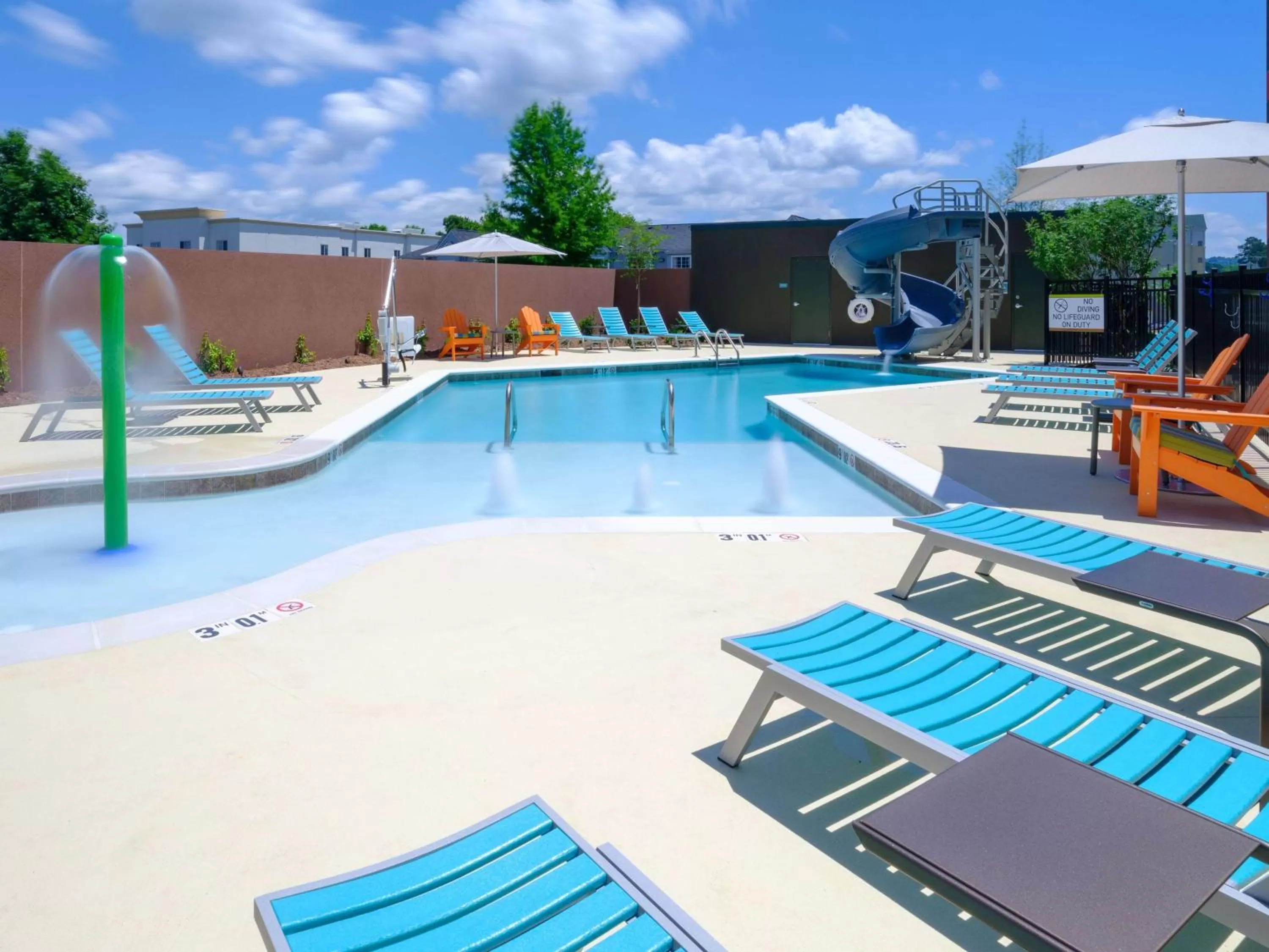 Pool view in Home2 Suites By Hilton Chattanooga Hamilton Place