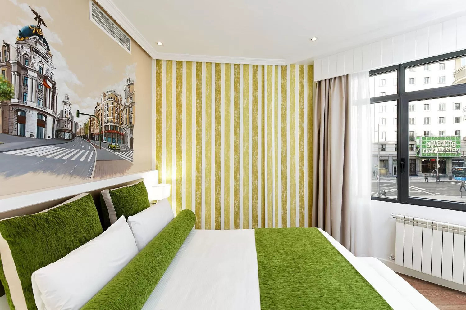 Decorative detail, Bed in Grupotel Mayorazgo