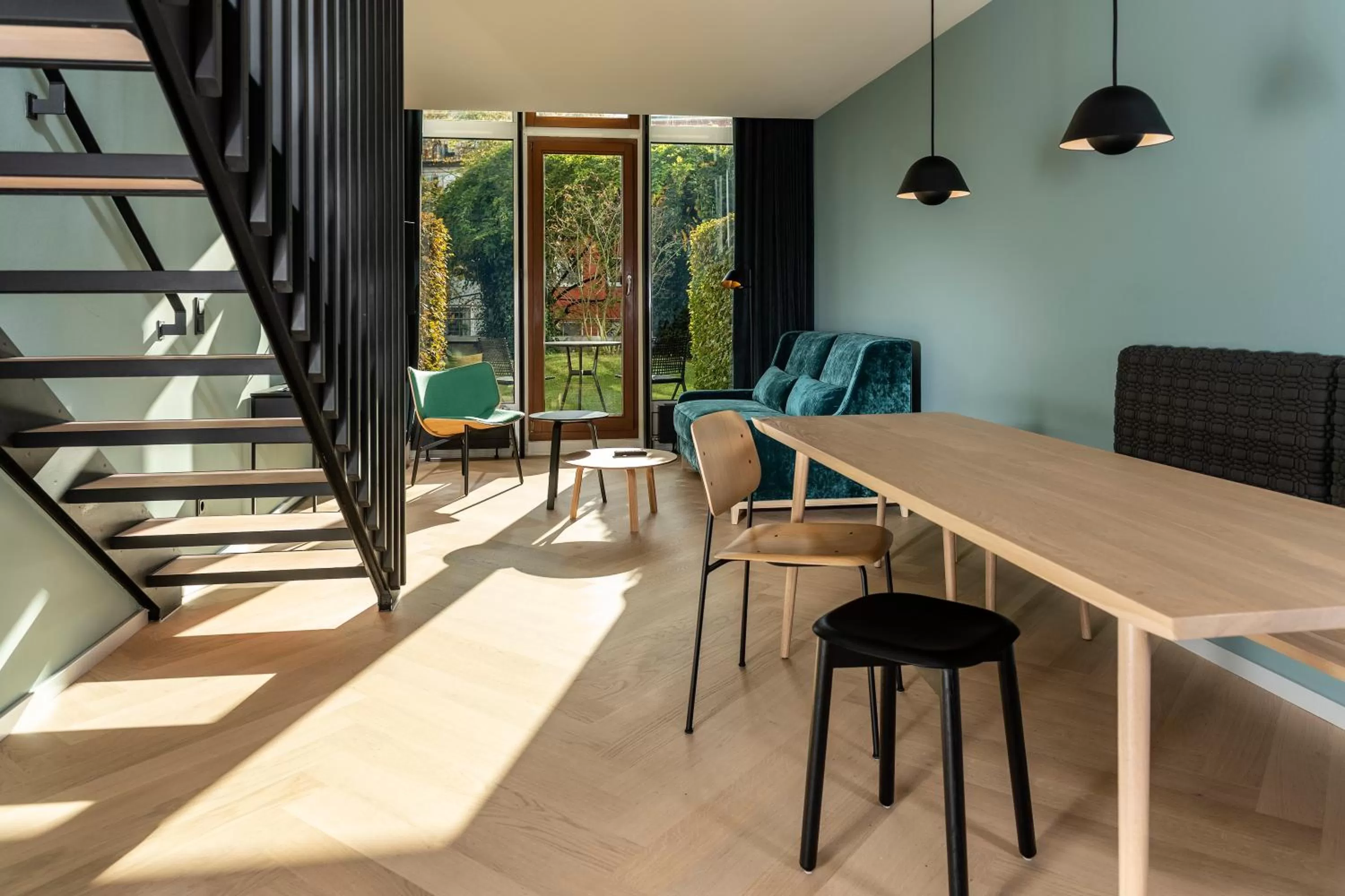 Living room in Clipper Boardinghouse - Hamburg-Michel