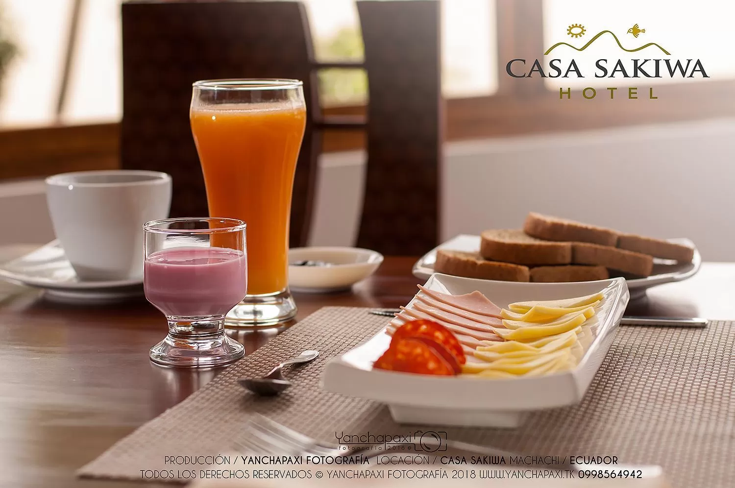 Food close-up in Hotel Casa Sakiwa