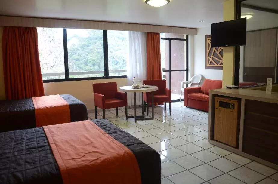 Double Room with Two Double Beds in Hotel y Aguas Termales de Chignahuapan