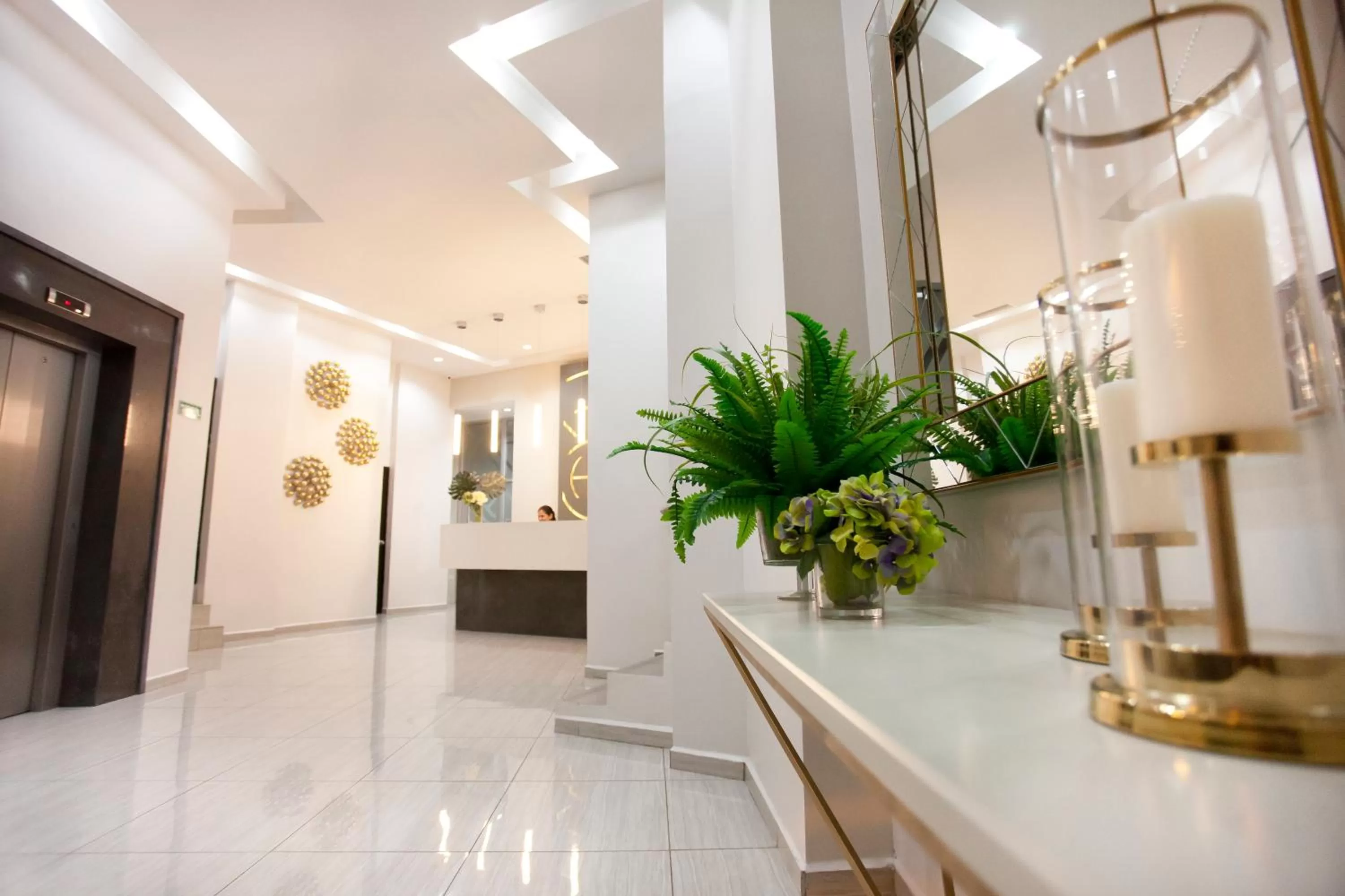 Lobby or reception in Hotel Los Andes