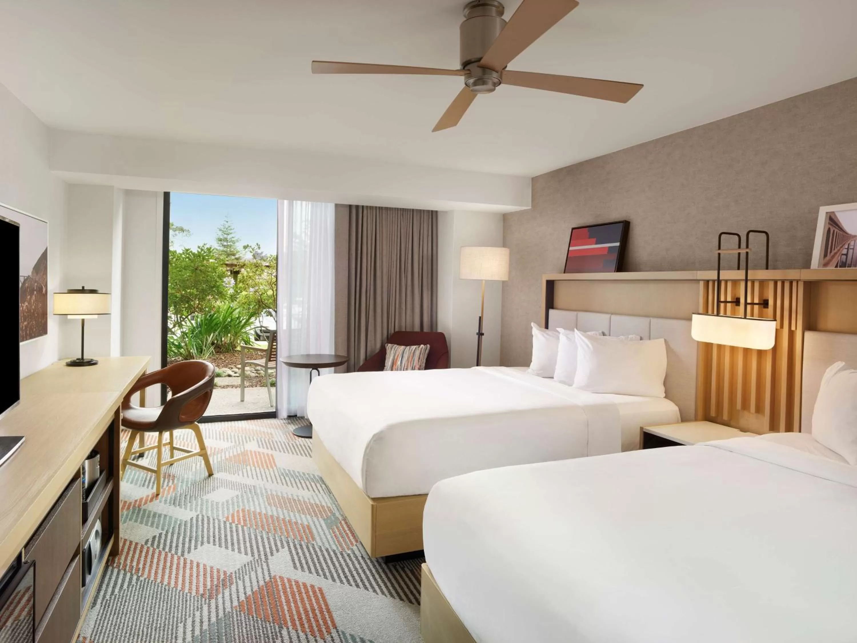 Bedroom, Bed in Hyatt Regency Monterey Hotel and Spa