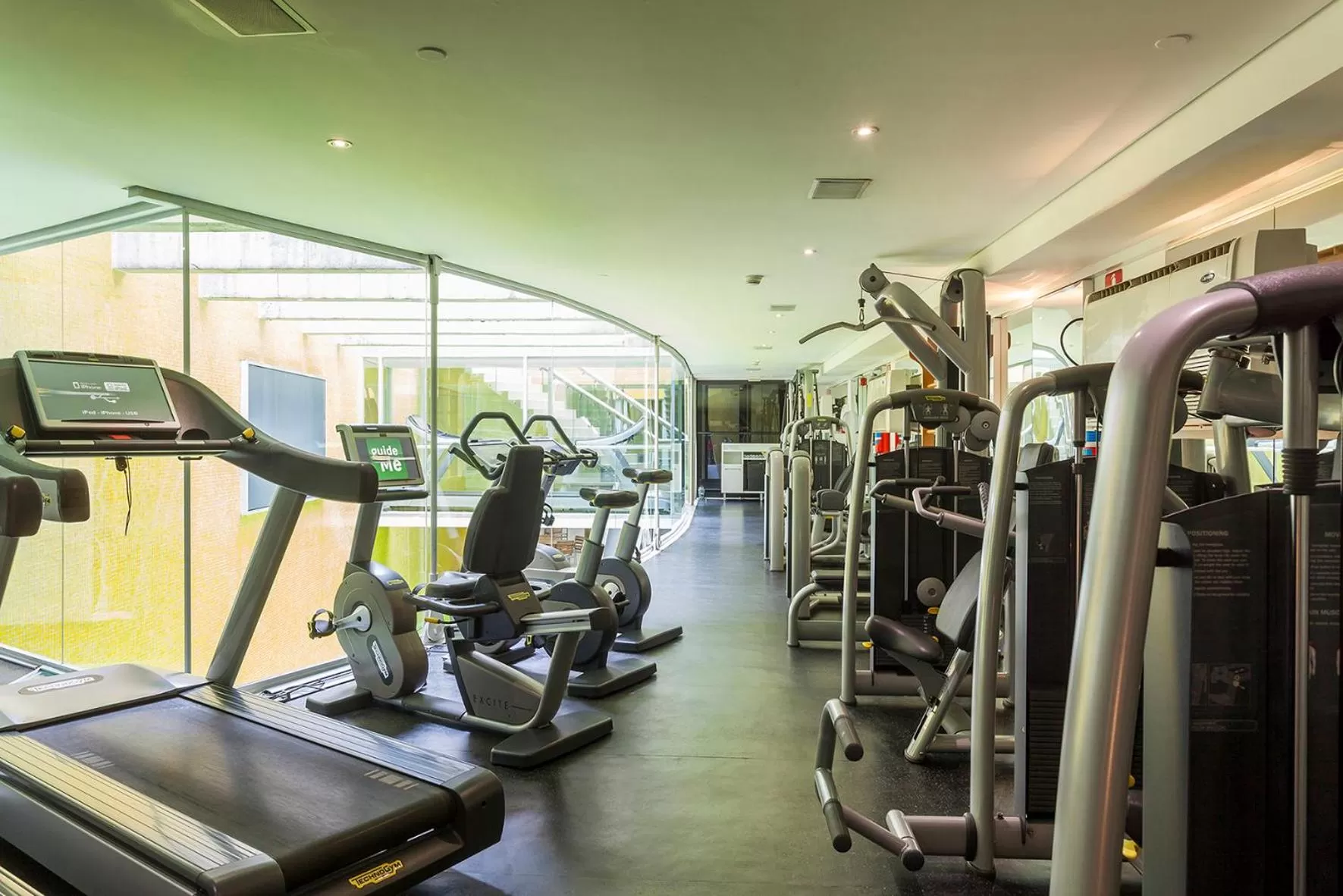 Fitness centre/facilities in Hotel Unique