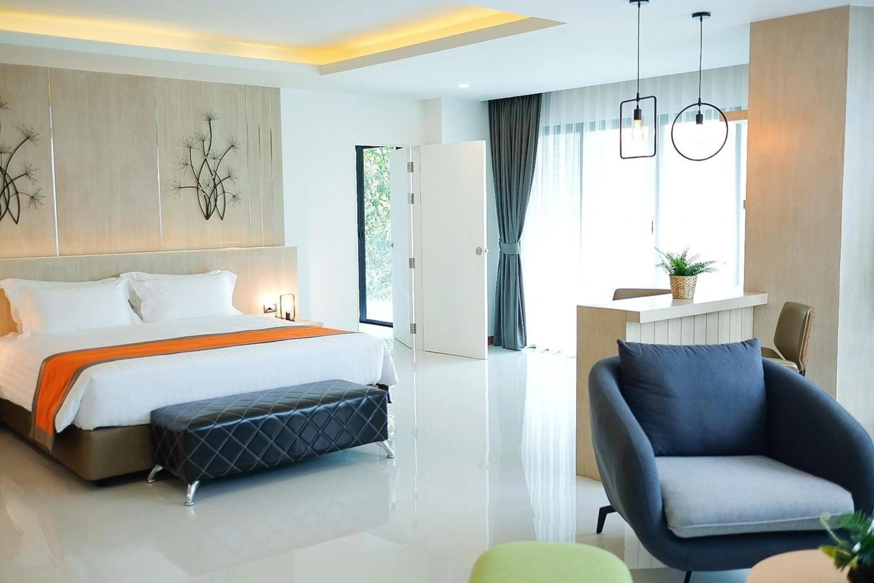 Bedroom in The Par Phuket SHA Plus