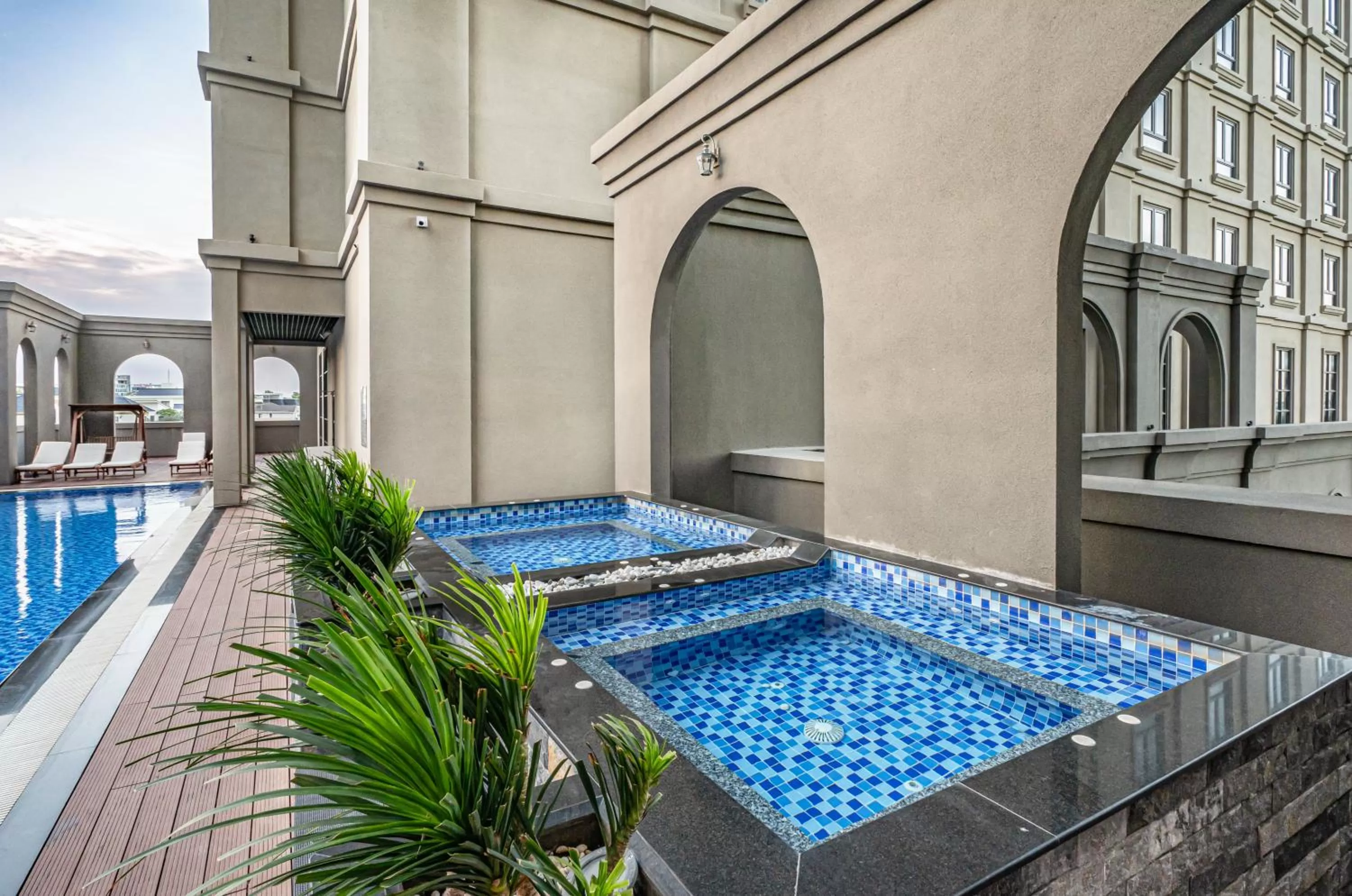 Swimming pool in The Cap Hotel