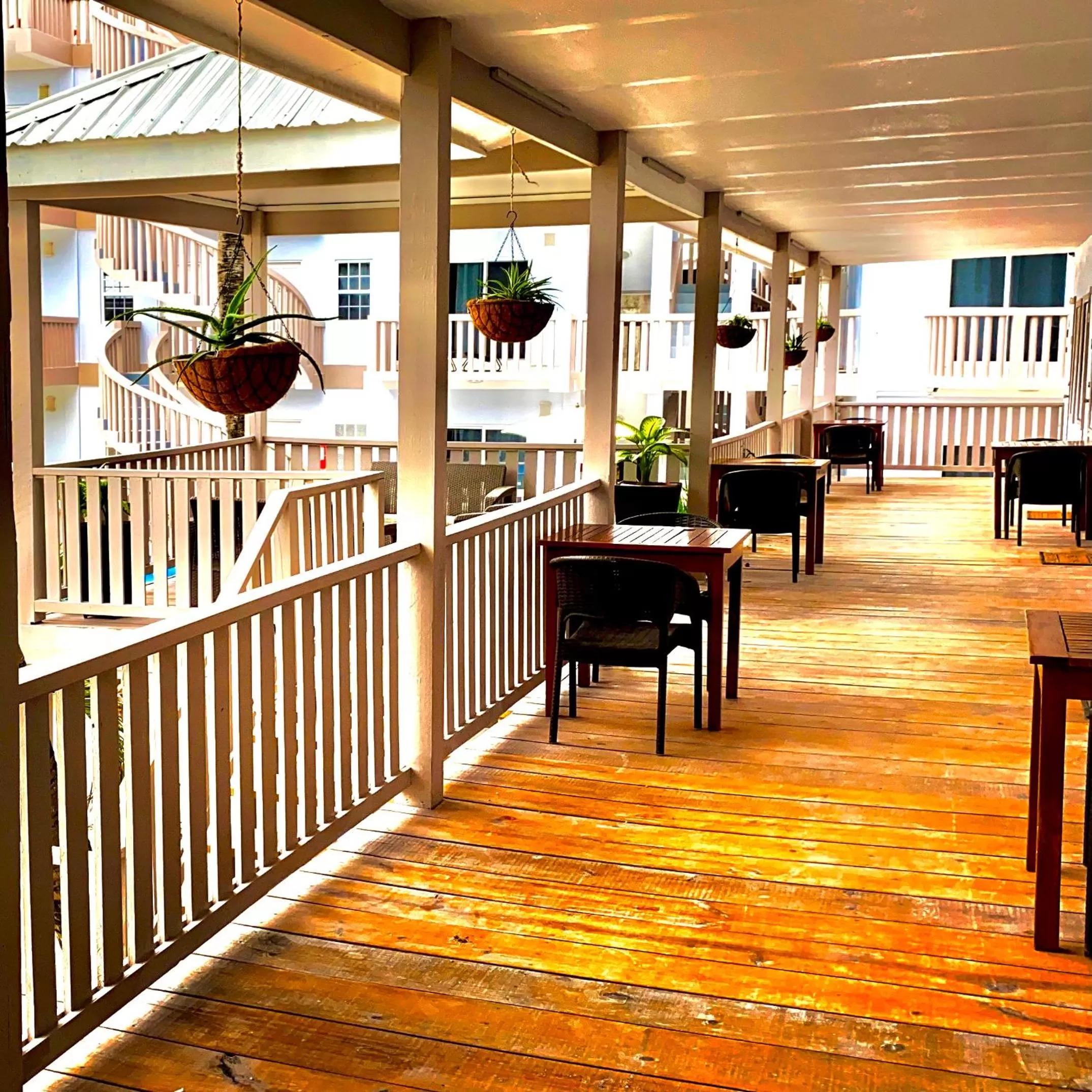 Patio in La Isla Resort