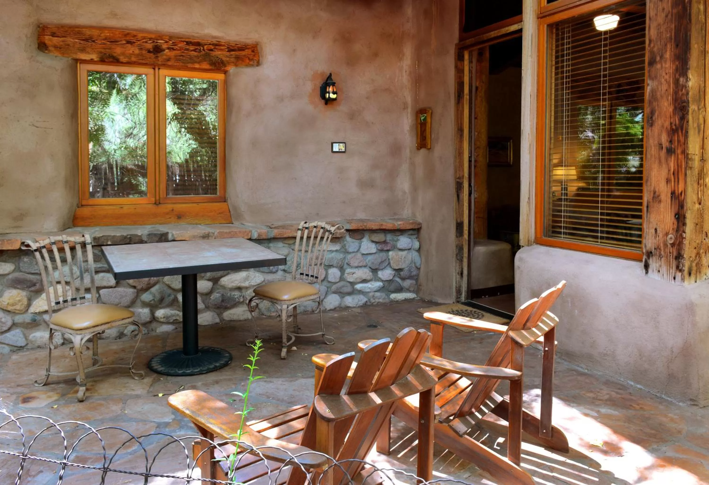 Patio in El Portal Sedona Hotel