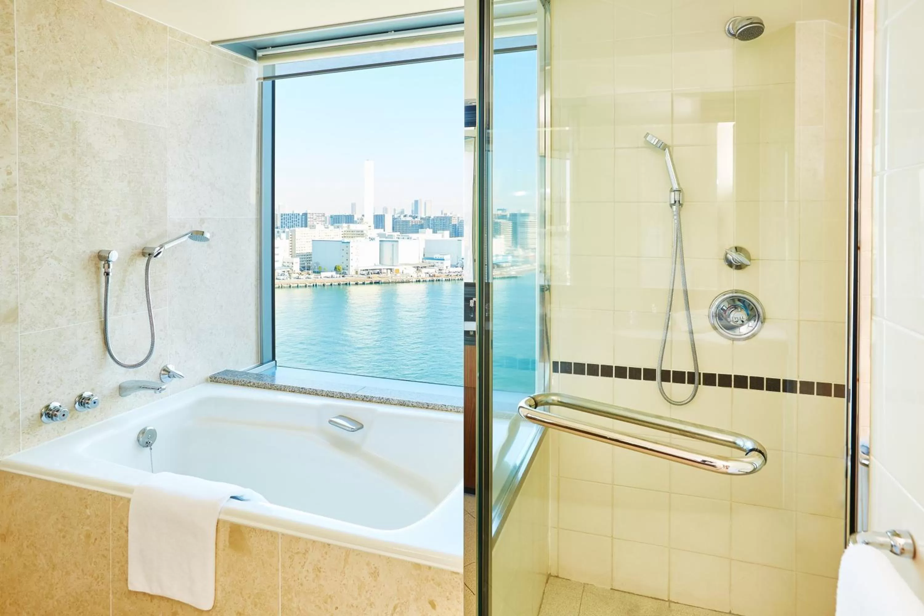 Bathroom in InterContinental Tokyo Bay by IHG
