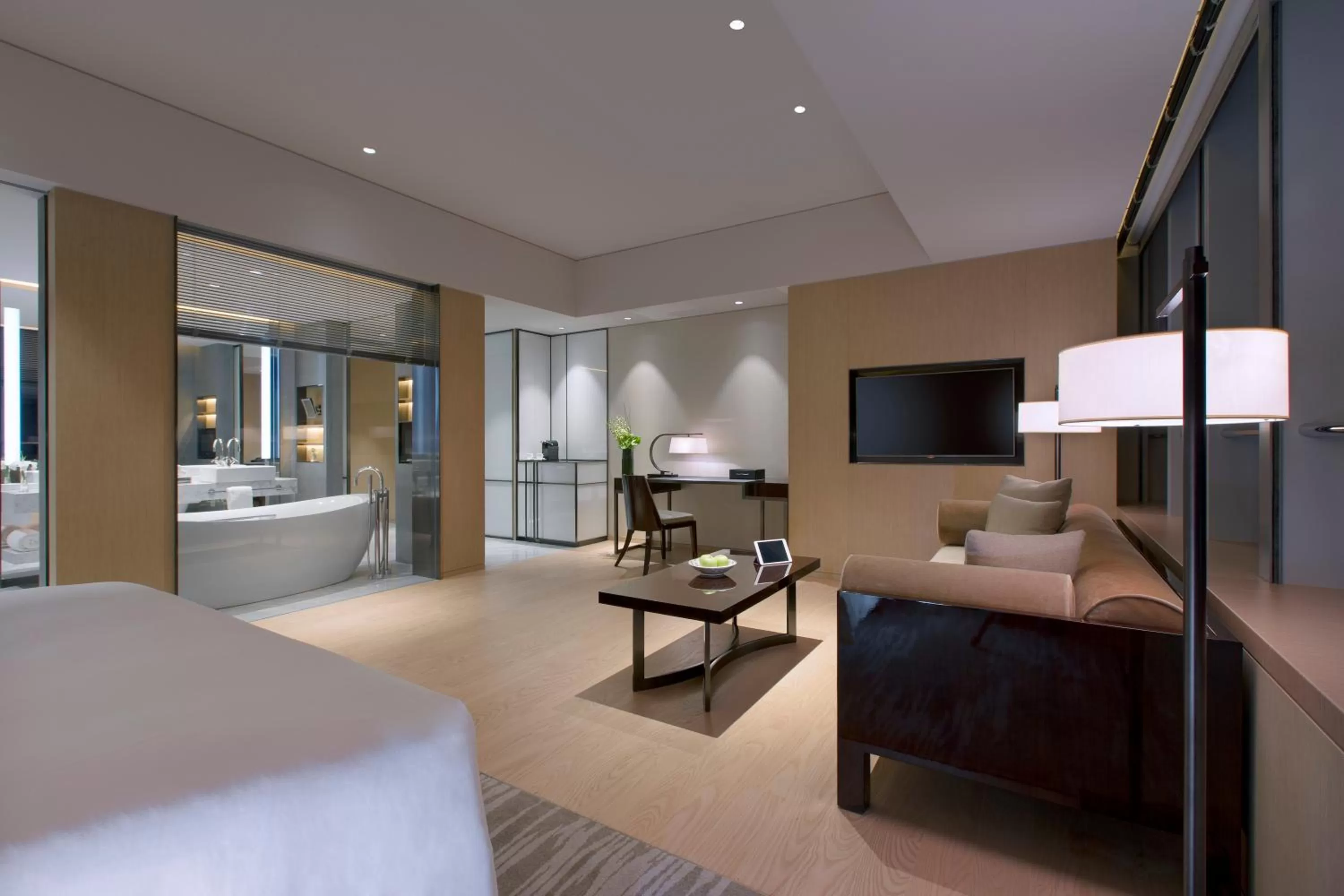 Photo of the whole room, Bed in Niccolo Chengdu