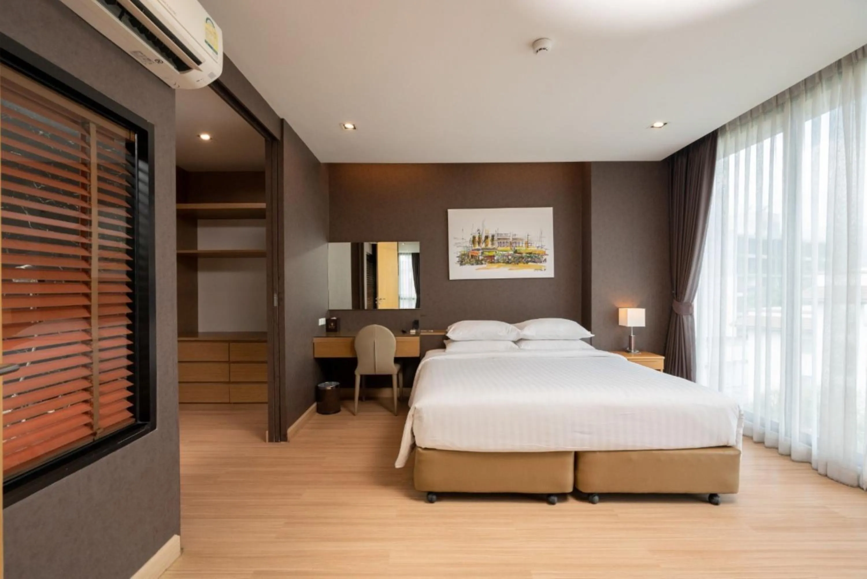 Bed in Sanae' Hotel Nimman