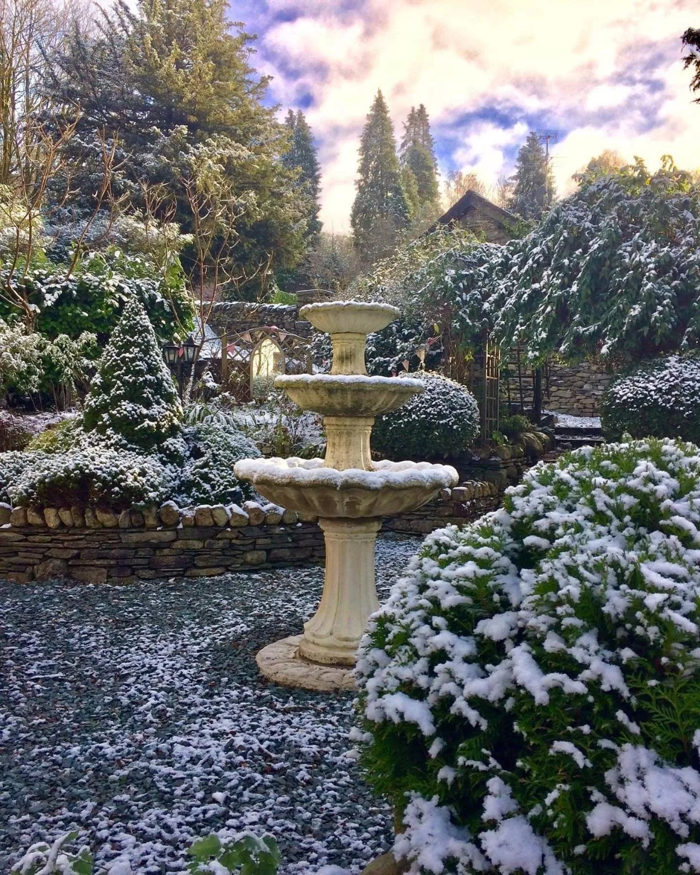 Garden in Storrs Gate House