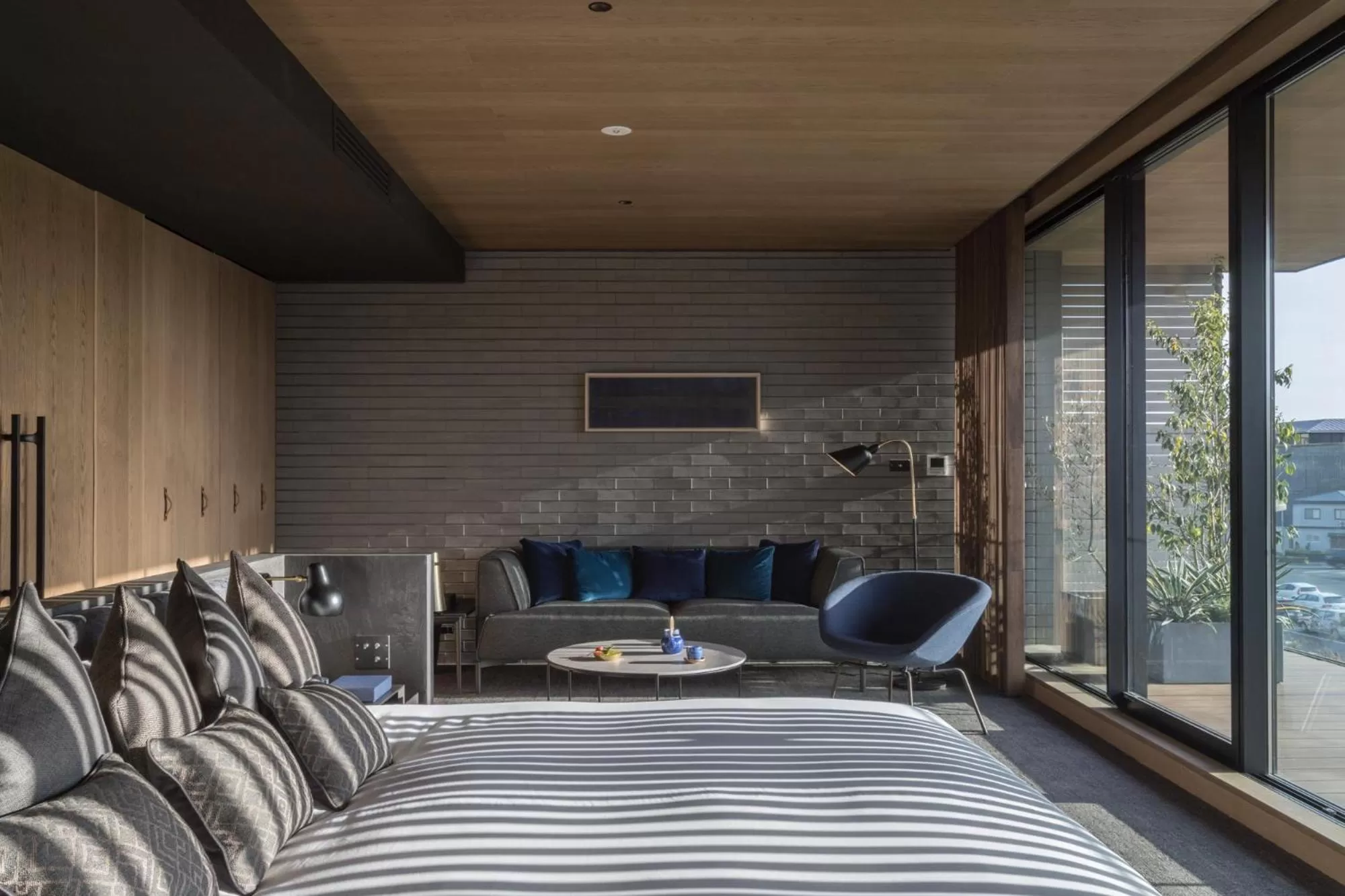 Bed in HOTEL CANATA KYOTO