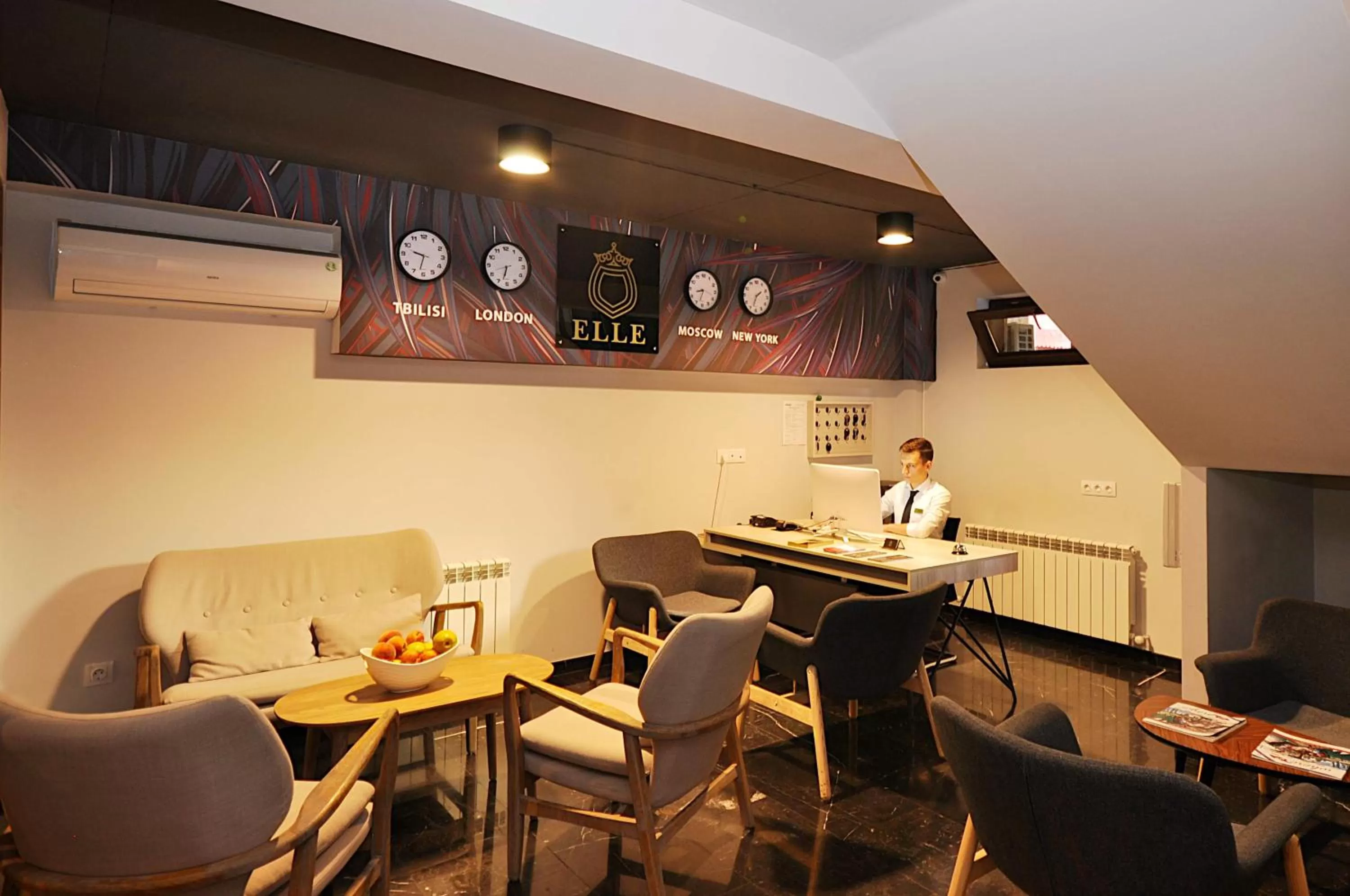 Lobby or reception in Elle Boutique Hotel