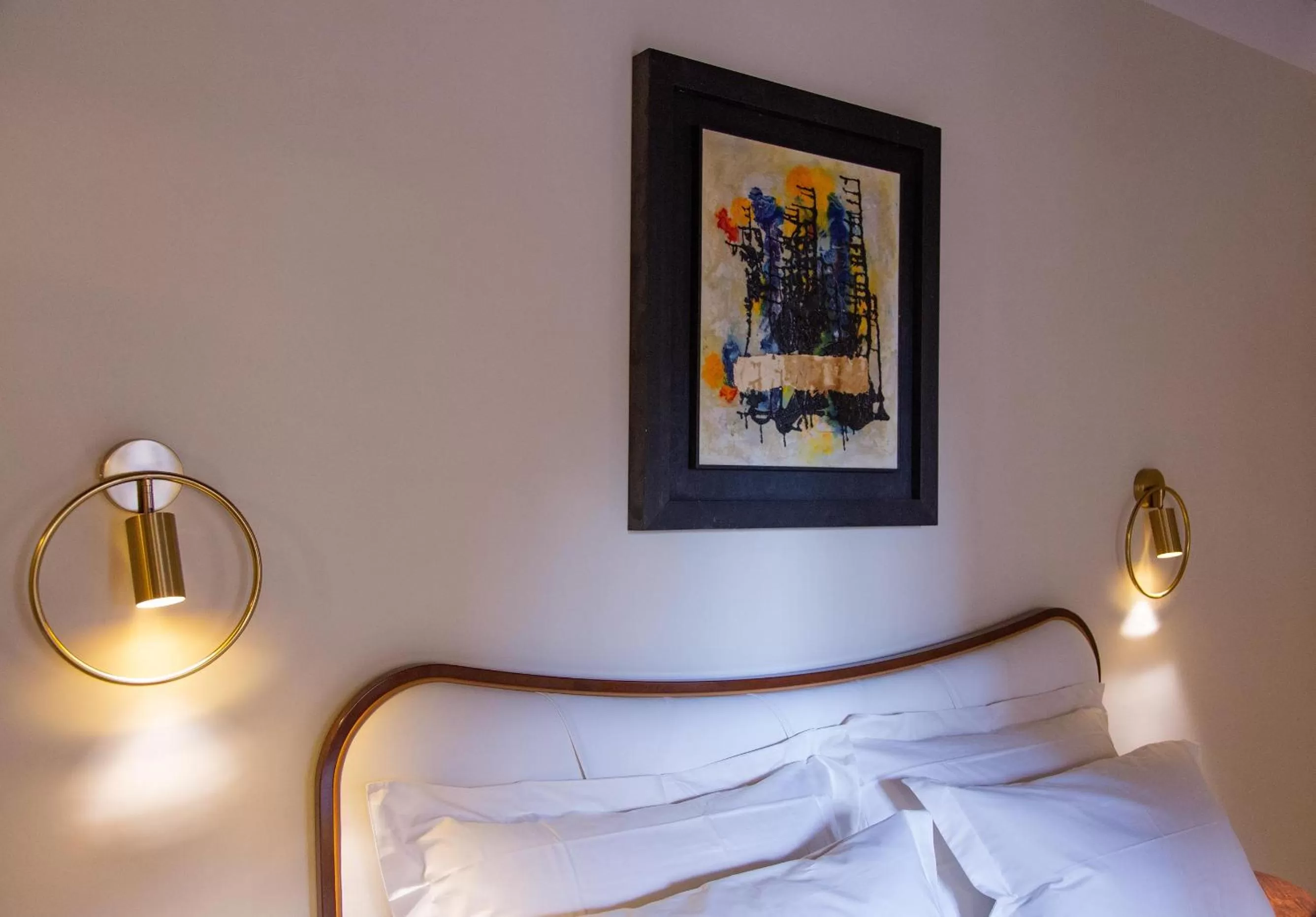 Decorative detail, Bed in Repetita Juvant