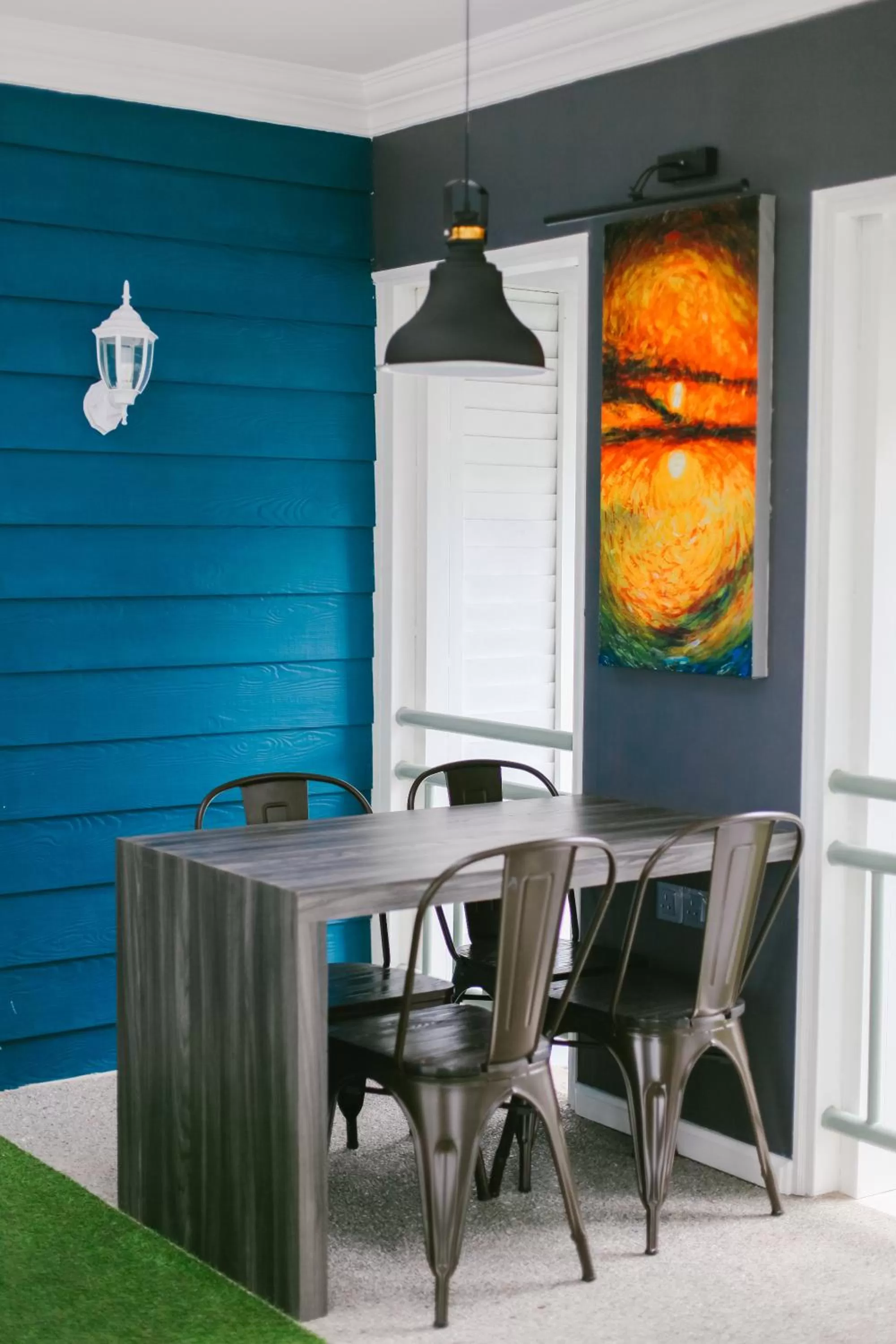 Seating area in Royale Chenang Resort