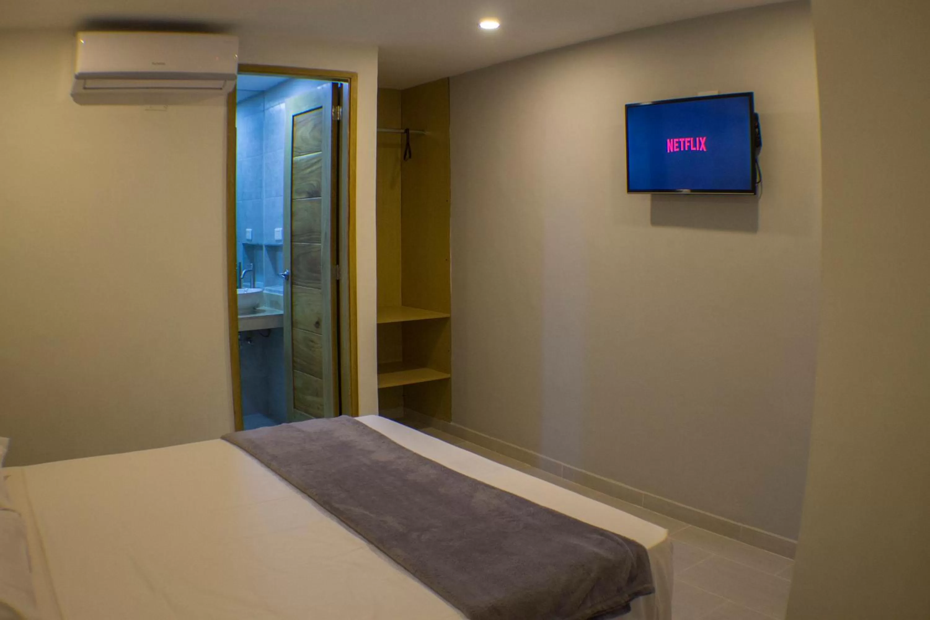Bed in Stanza Hotel Medellin
