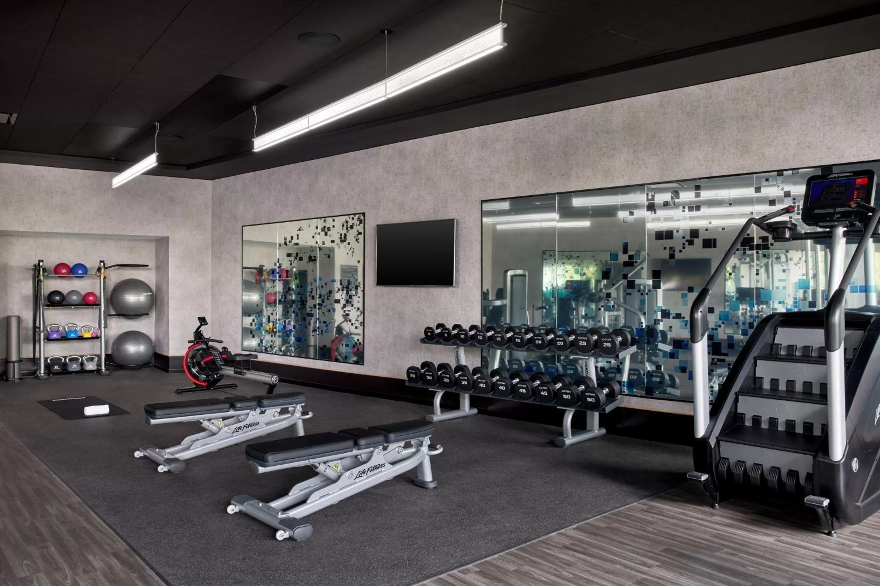 Fitness centre/facilities in Sheraton Reston