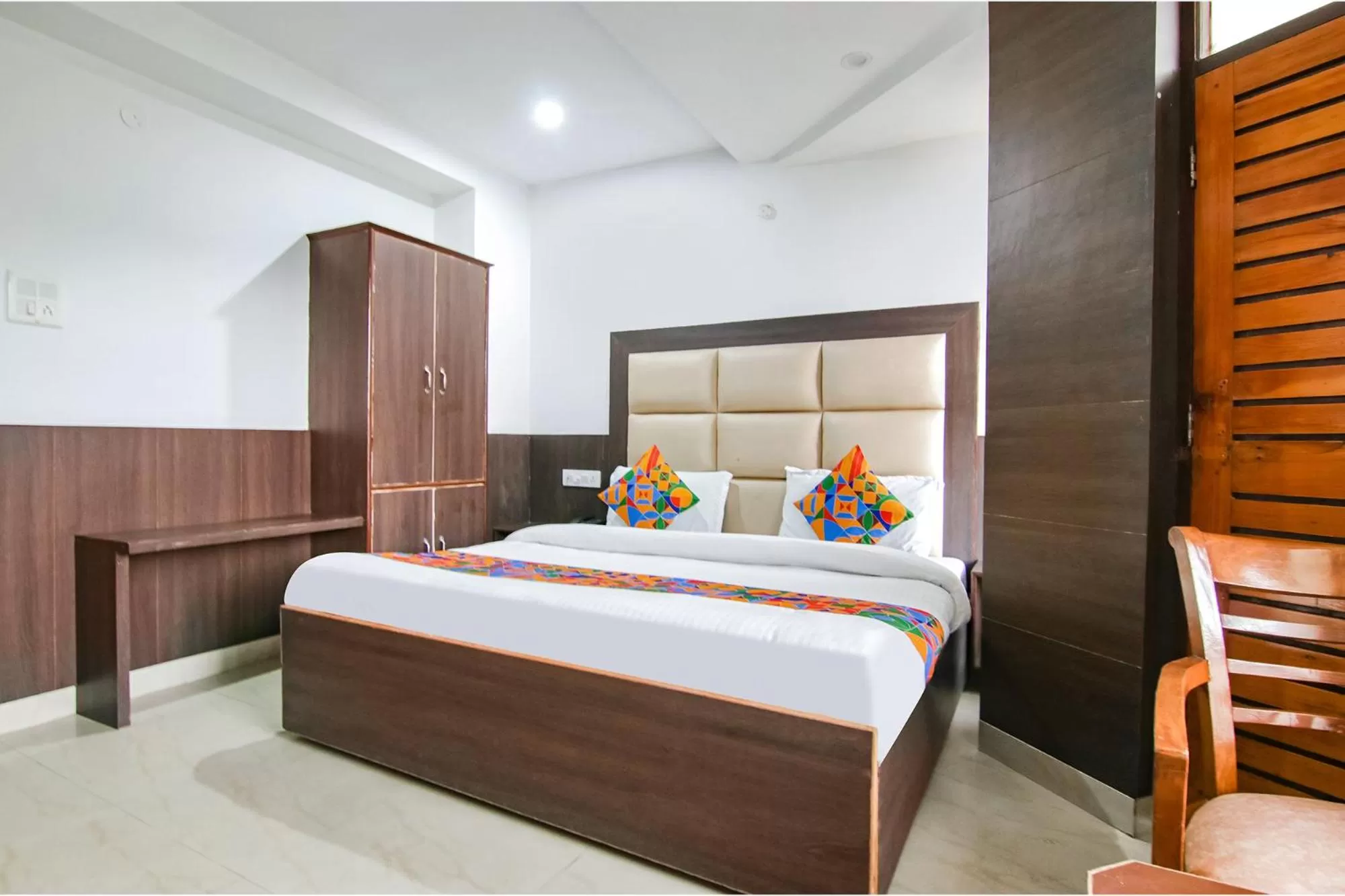 Photo of the whole room, Bed in FabHotel Rosewood Inn I