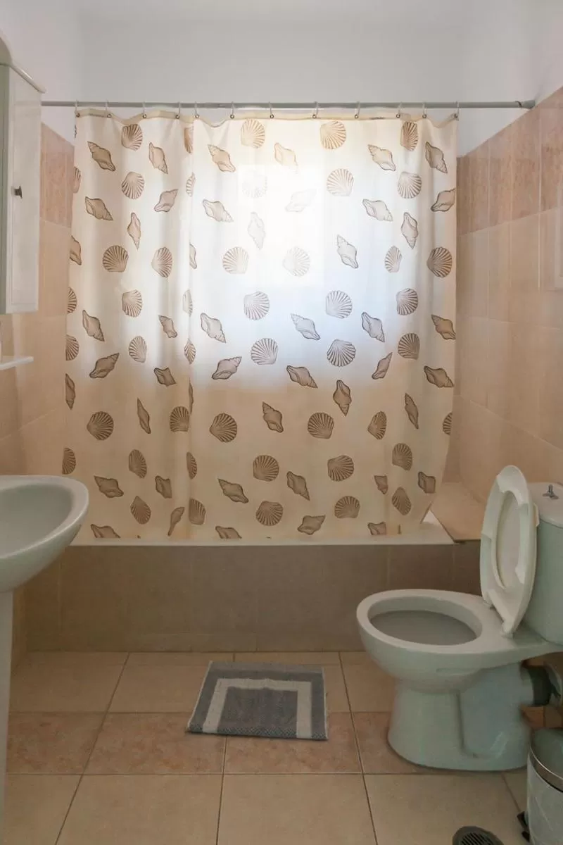 Shower in Epidavros Seascape