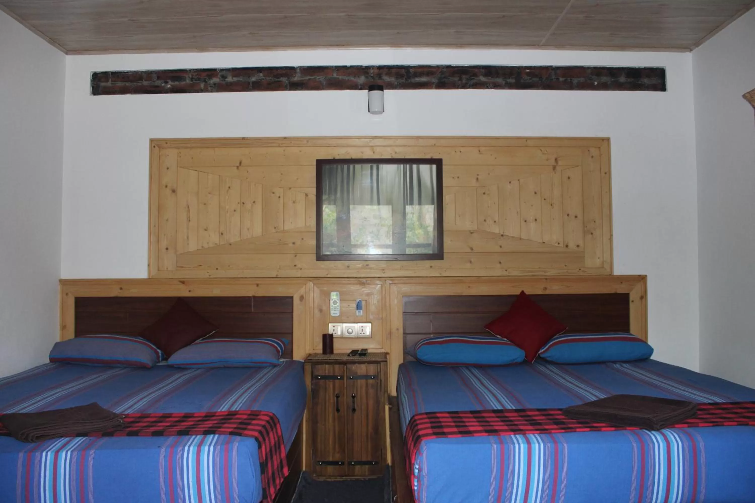 Bed in Green Cottage