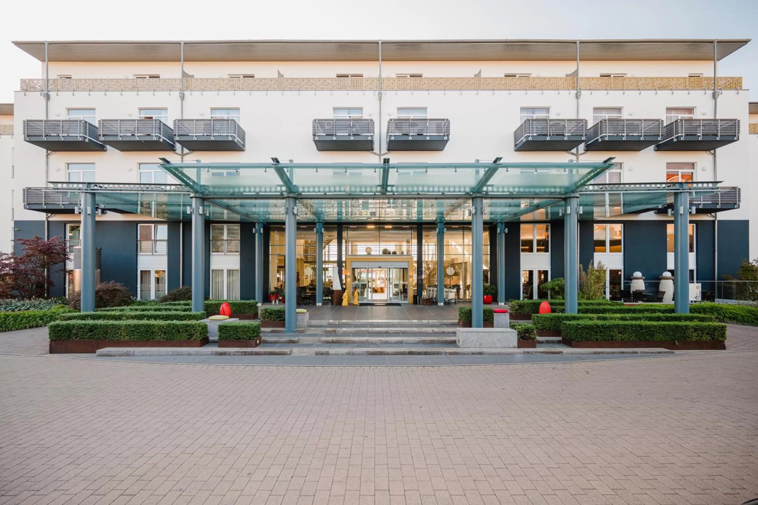 Facade/entrance in Resort Mark Brandenburg & Fontane Therme