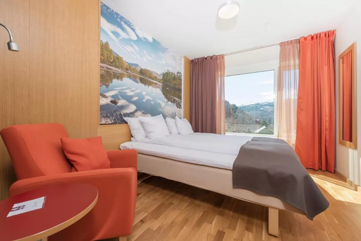 Photo of the whole room, Bed in Thon Hotel Surnadal