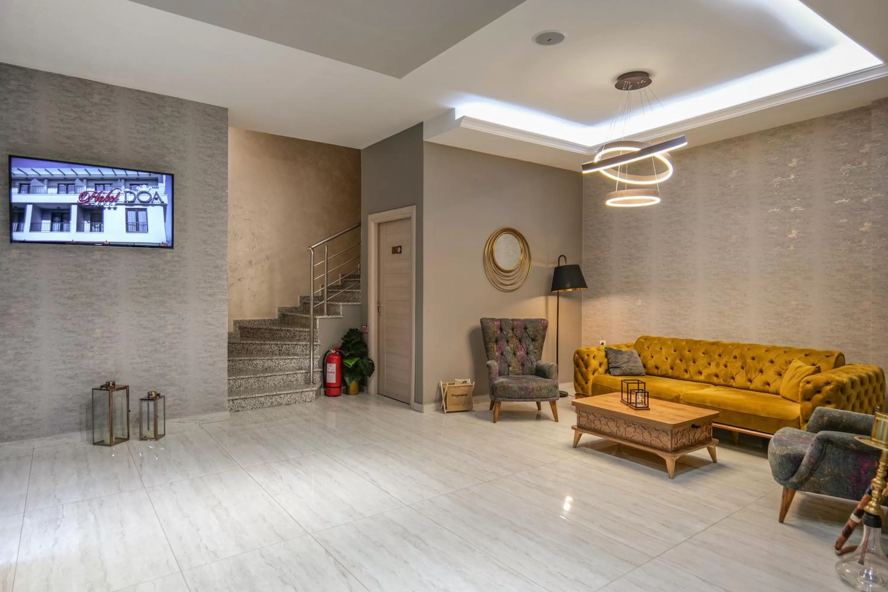 Lobby/Reception in Hotel DOA