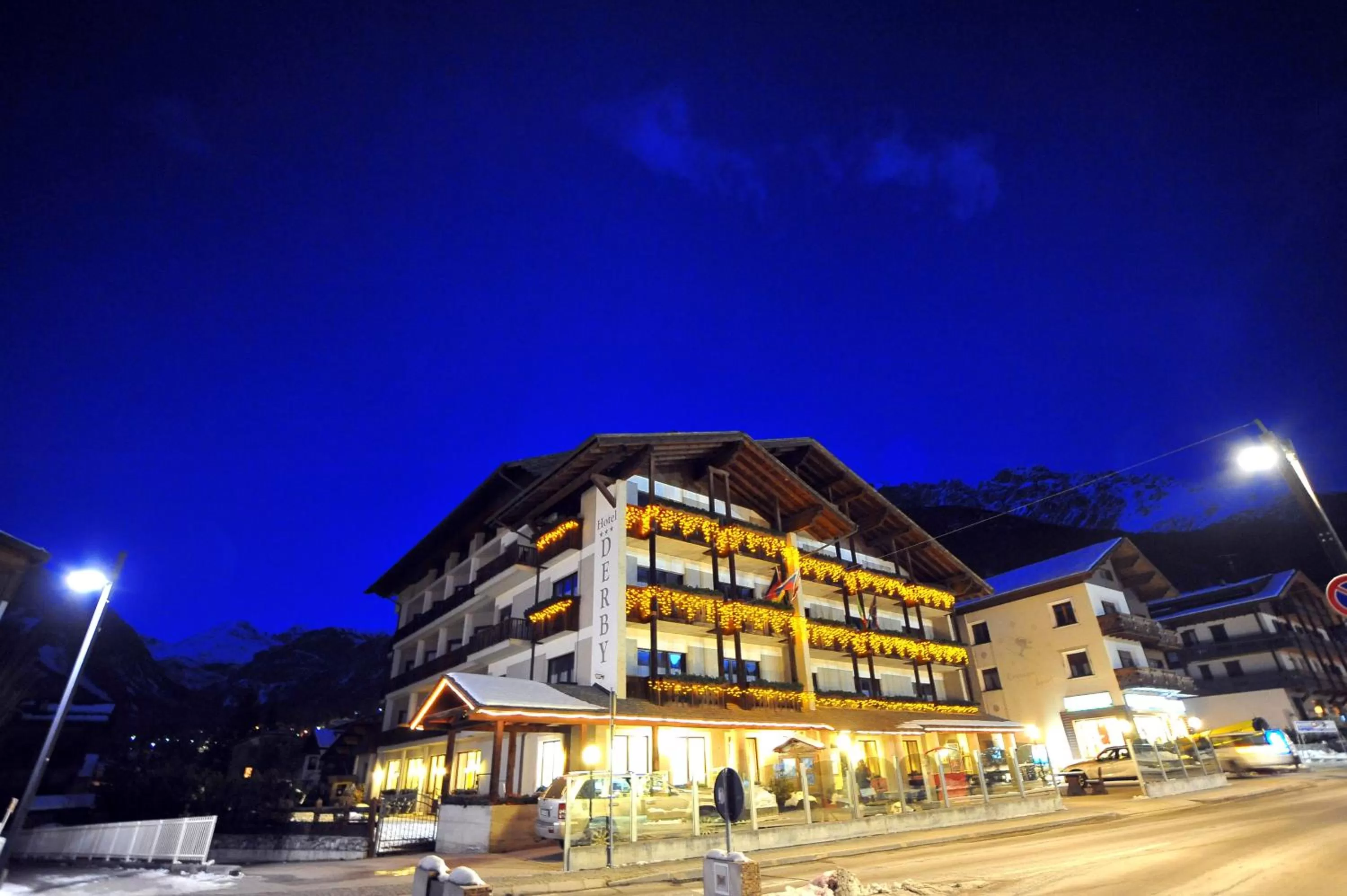 Facade/entrance in Hotel Derby