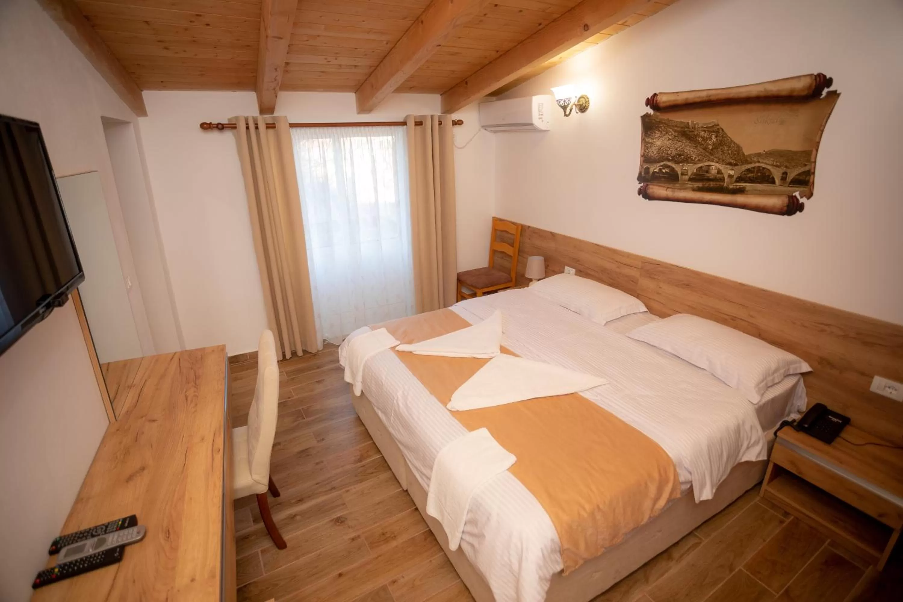 Bed in Hotel Grandpa's House